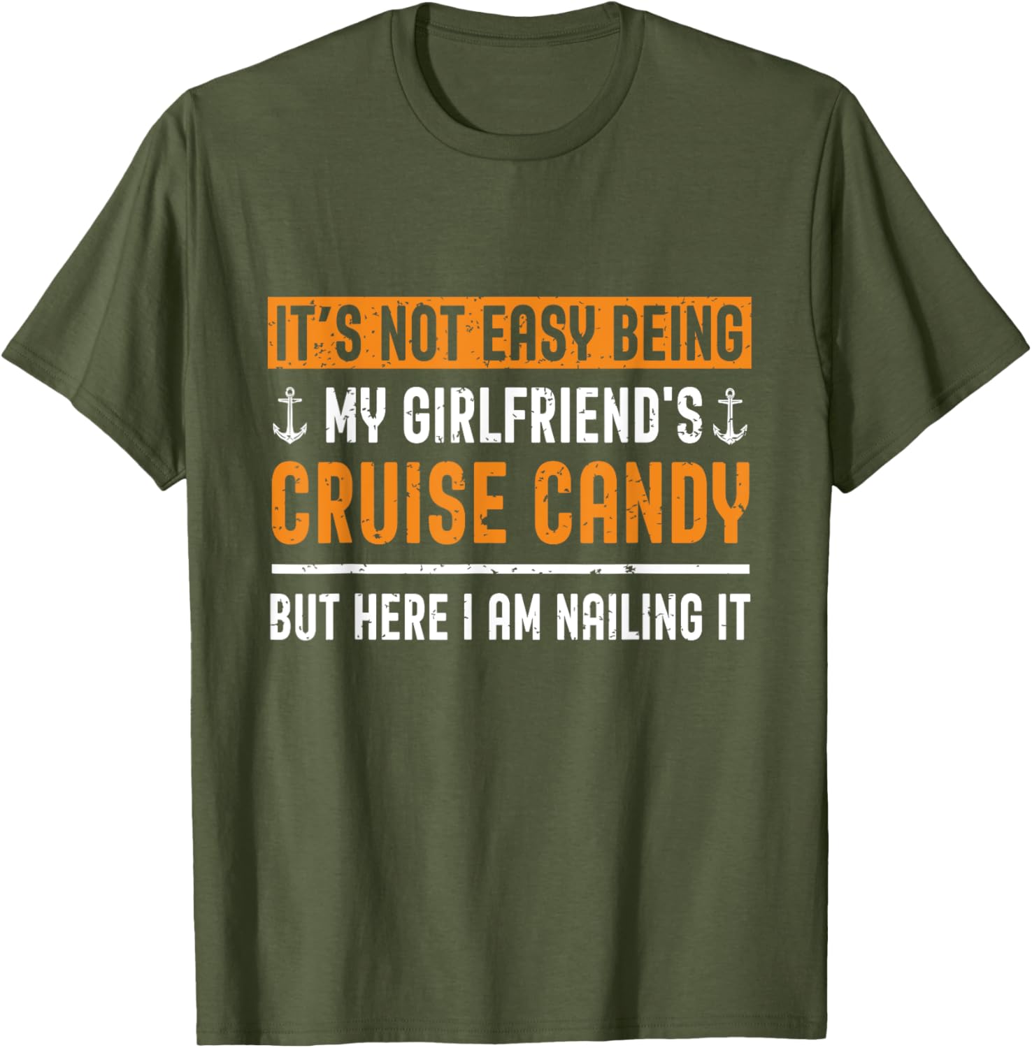 Funny Its Not Easy Being My Girlfriends Cruise Candy T-Shirt for Her - 10