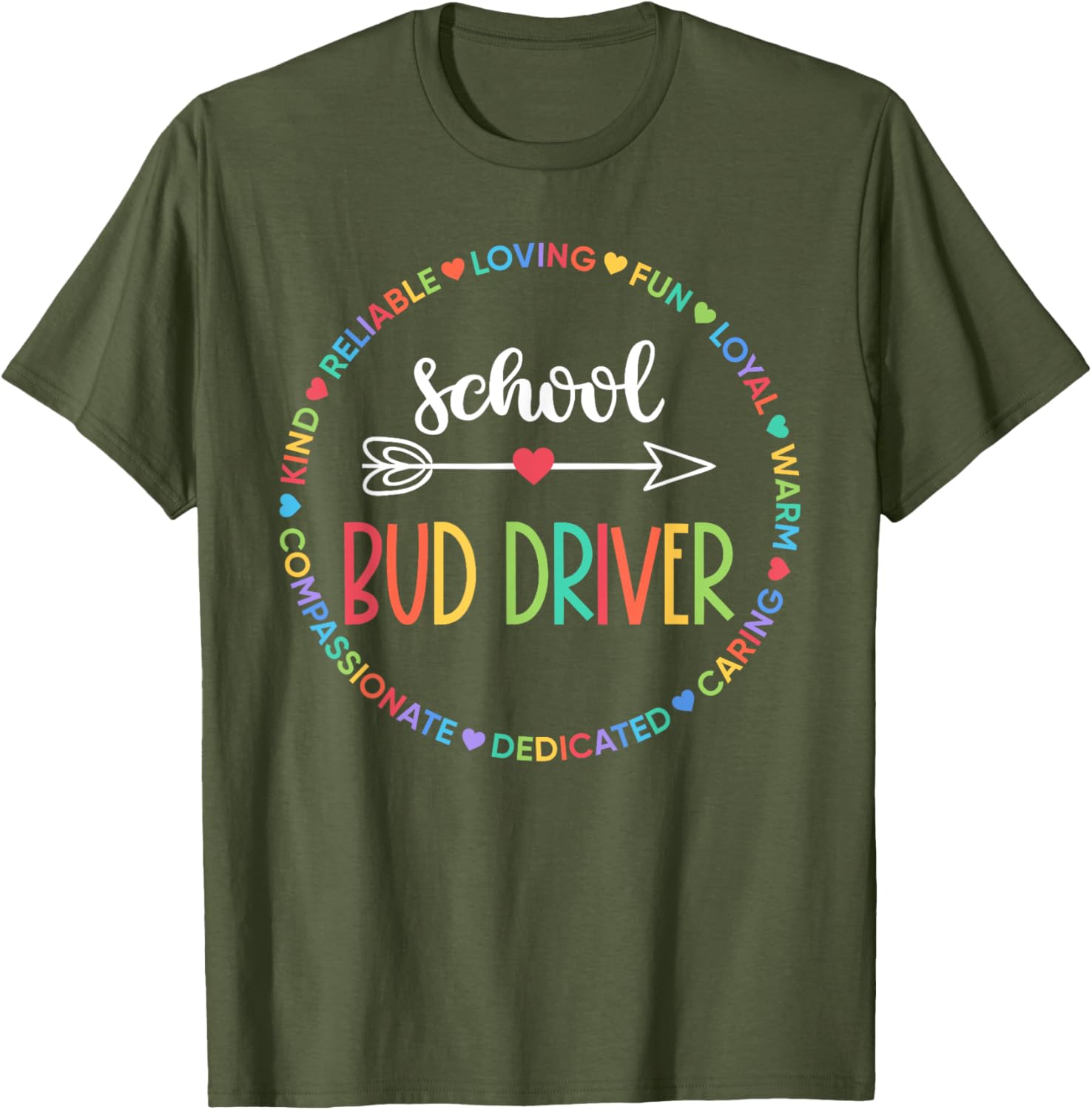 Bus Driver Squad School Bus Driver Appreciation T-Shirt Gift - 13