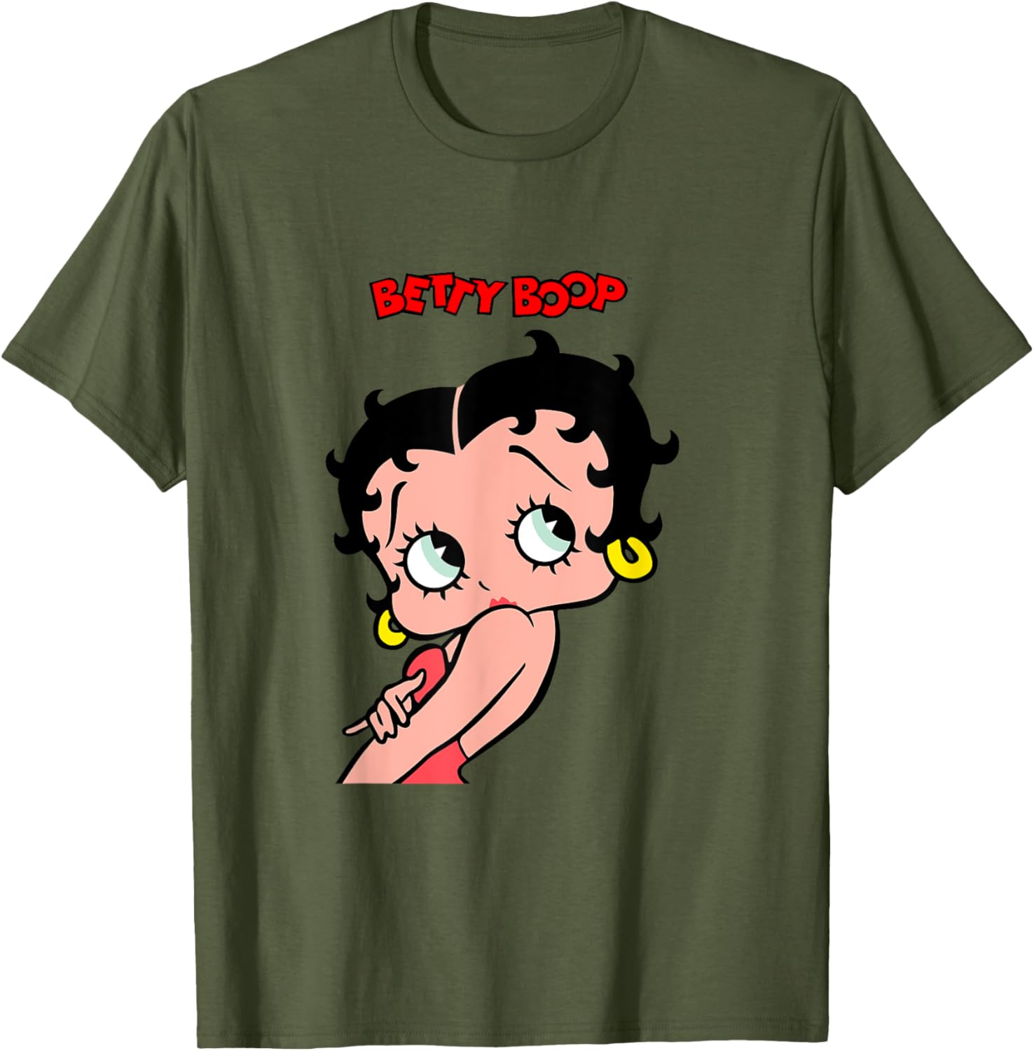 Betty Boop Vintage Sassy Portrait T-Shirt for Fun Fashion Lovers - 2