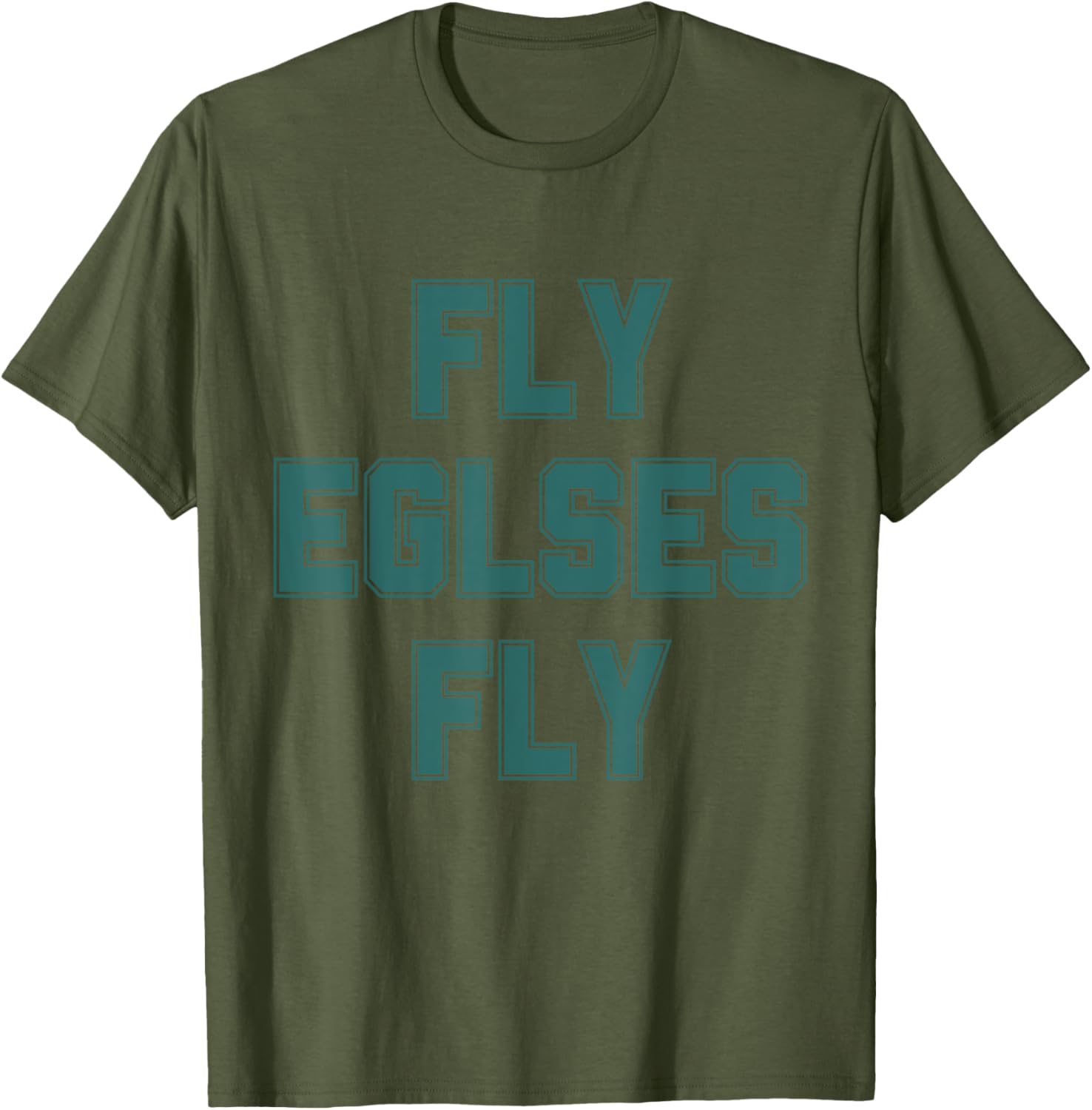 Classic Retro Vintage Green Fly Eagles T-Shirt for Stylish Comfort - 3