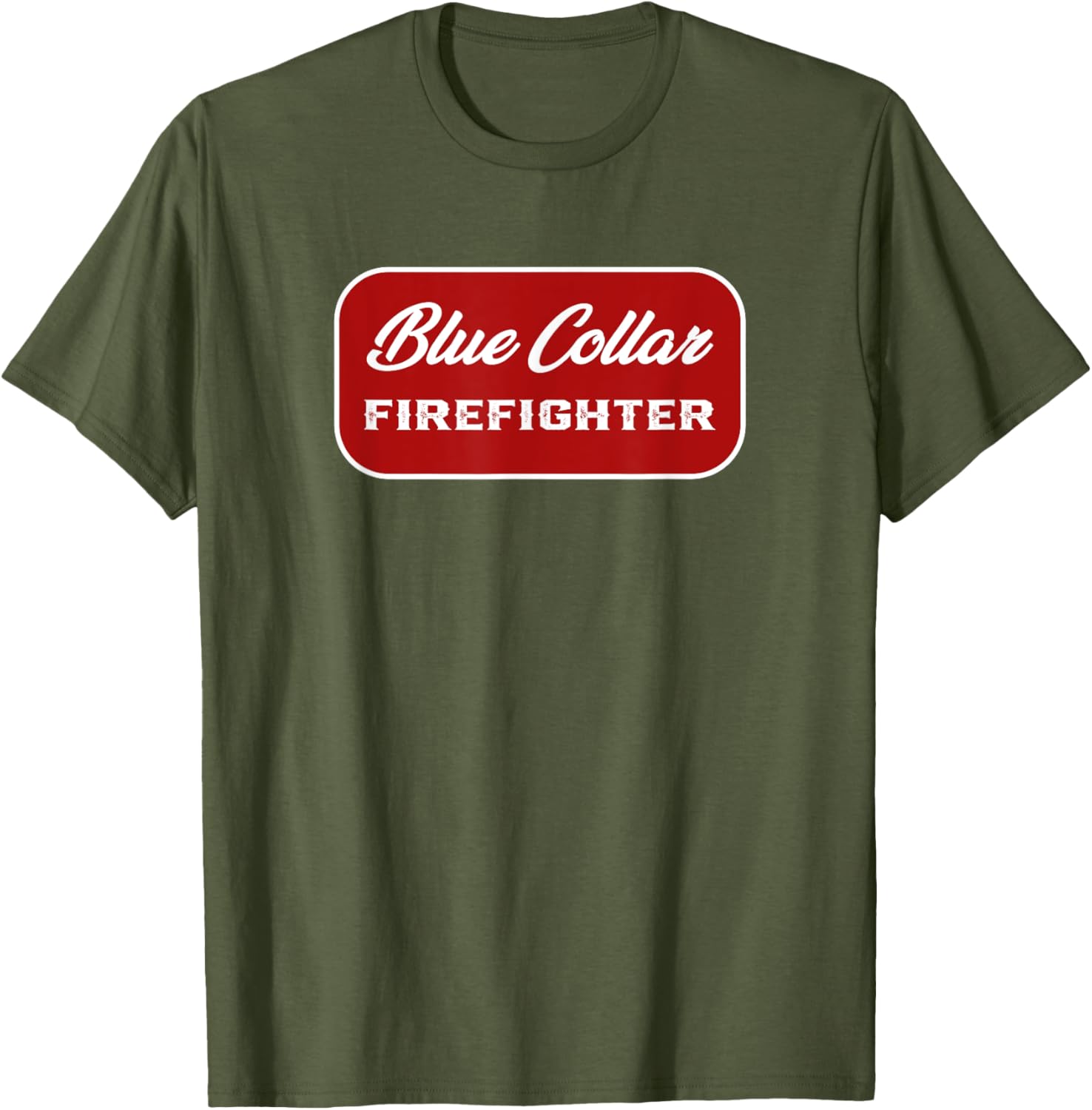 Blue Collar Firefighter T-Shirt for Men and Women - Fireman Apparel - 2