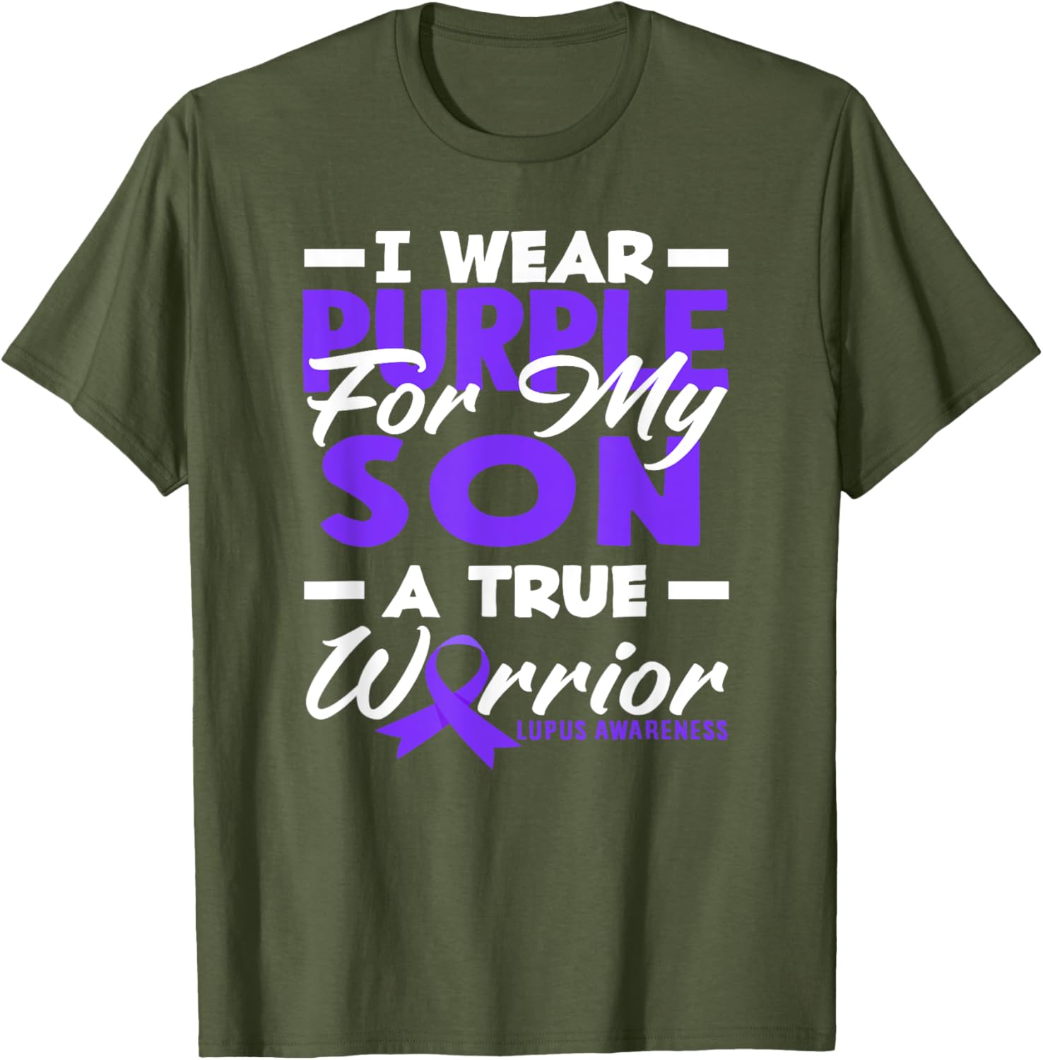 Wear Purple for Lupus Awareness T-Shirt for Proud Moms and Warriors - 15
