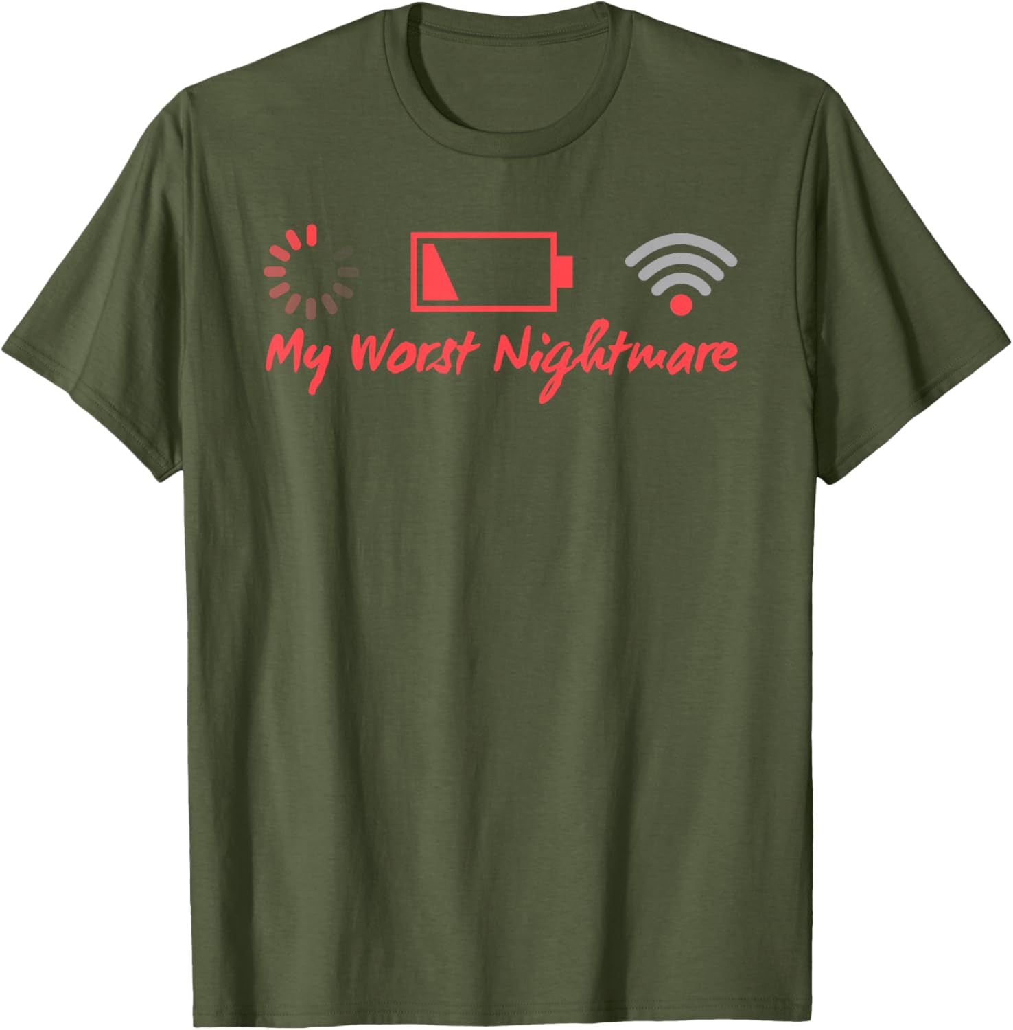 My Worst Nightmare Gamer Humor T-Shirt for Funny Gaming Gifts - 8