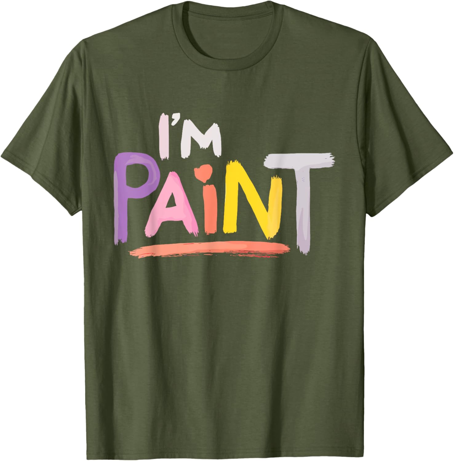 I Love to Finger Paint T-Shirt for Kids and Art Lovers - 10