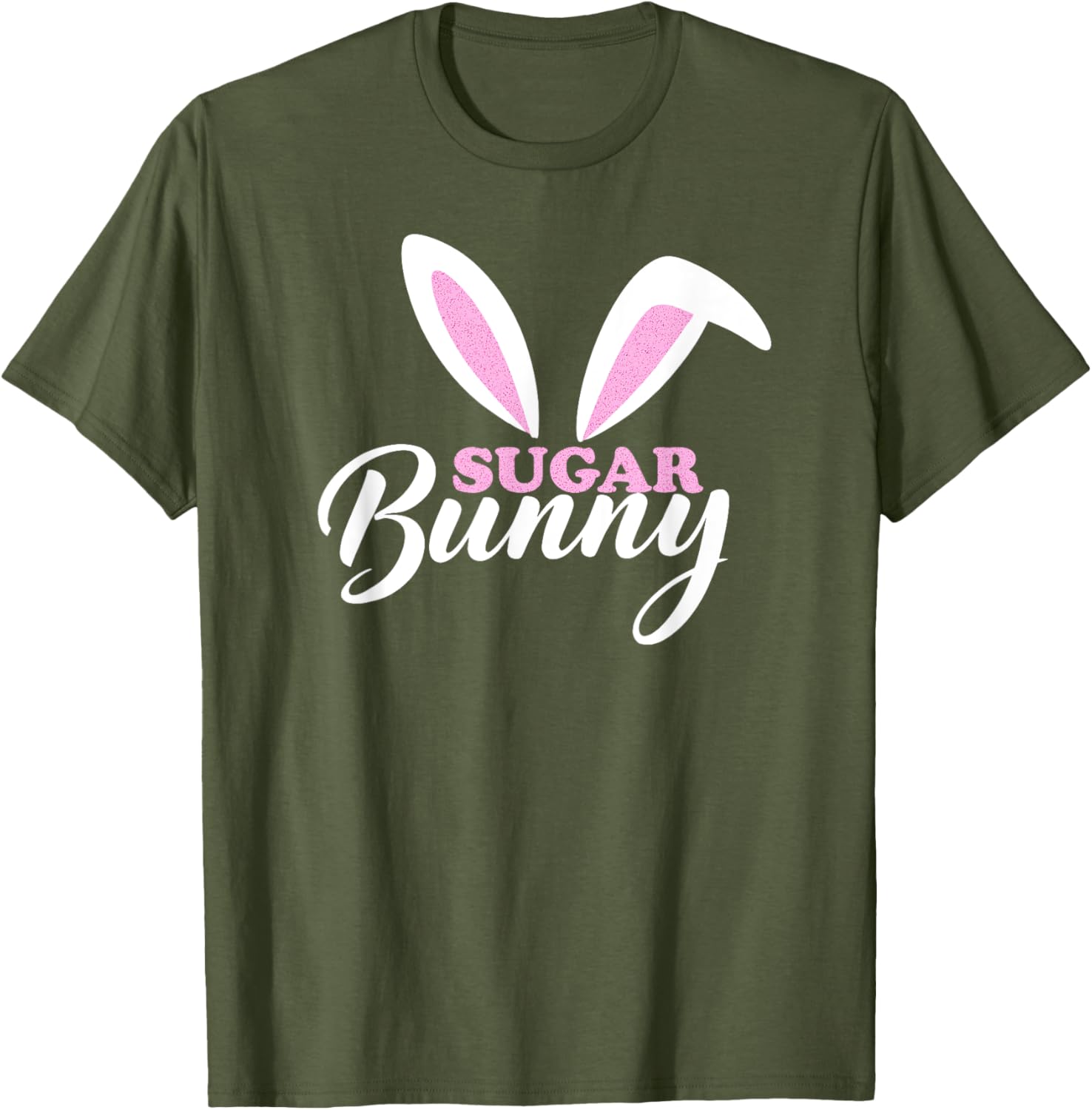 Adorable Sugar Bunny Easter Outfit T-Shirt Perfect for Spring Celebrations - 1