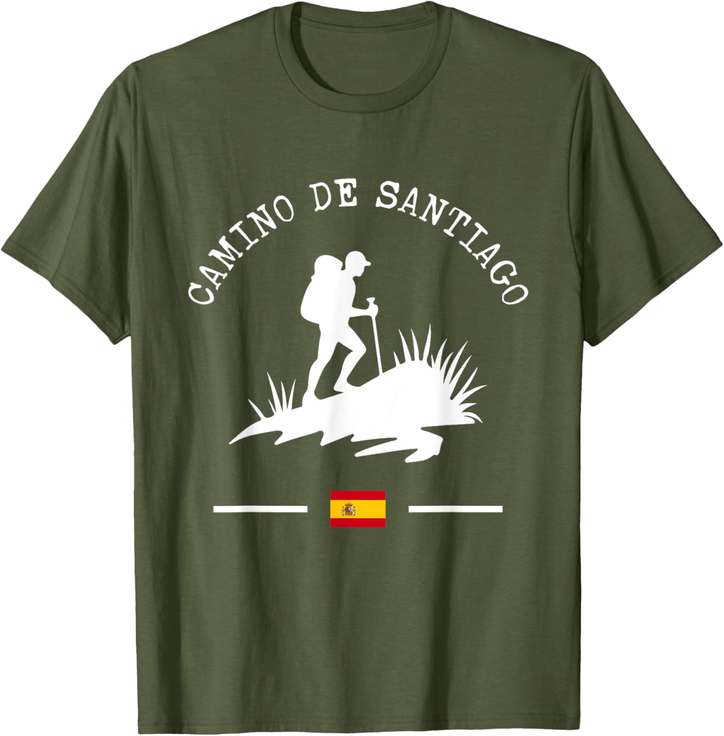 Camino de Santiago Hiker Trekking T-Shirt for Pilgrims and Adventurers - 5