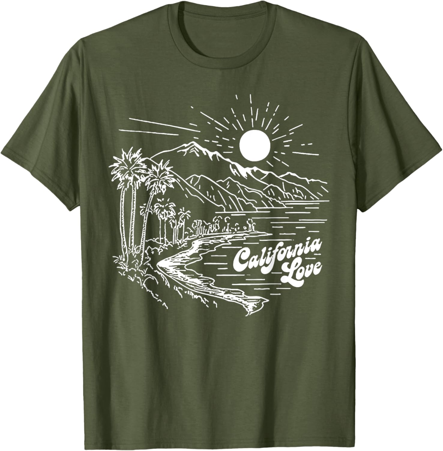 California Love T-Shirt for Men and Women - Stylish and Comfortable Apparel - 4
