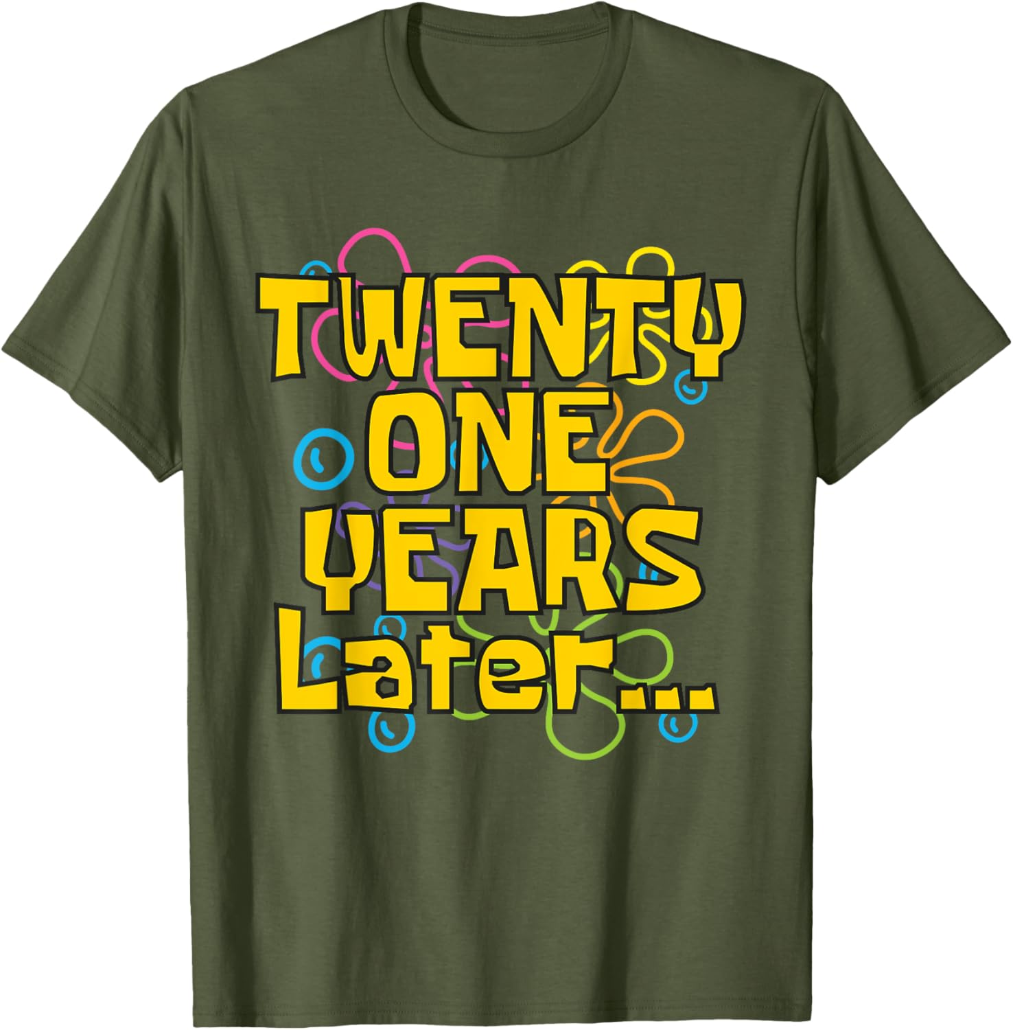 Funny 21st Birthday Meme T-Shirt for Celebrating with Style and Humor - 14