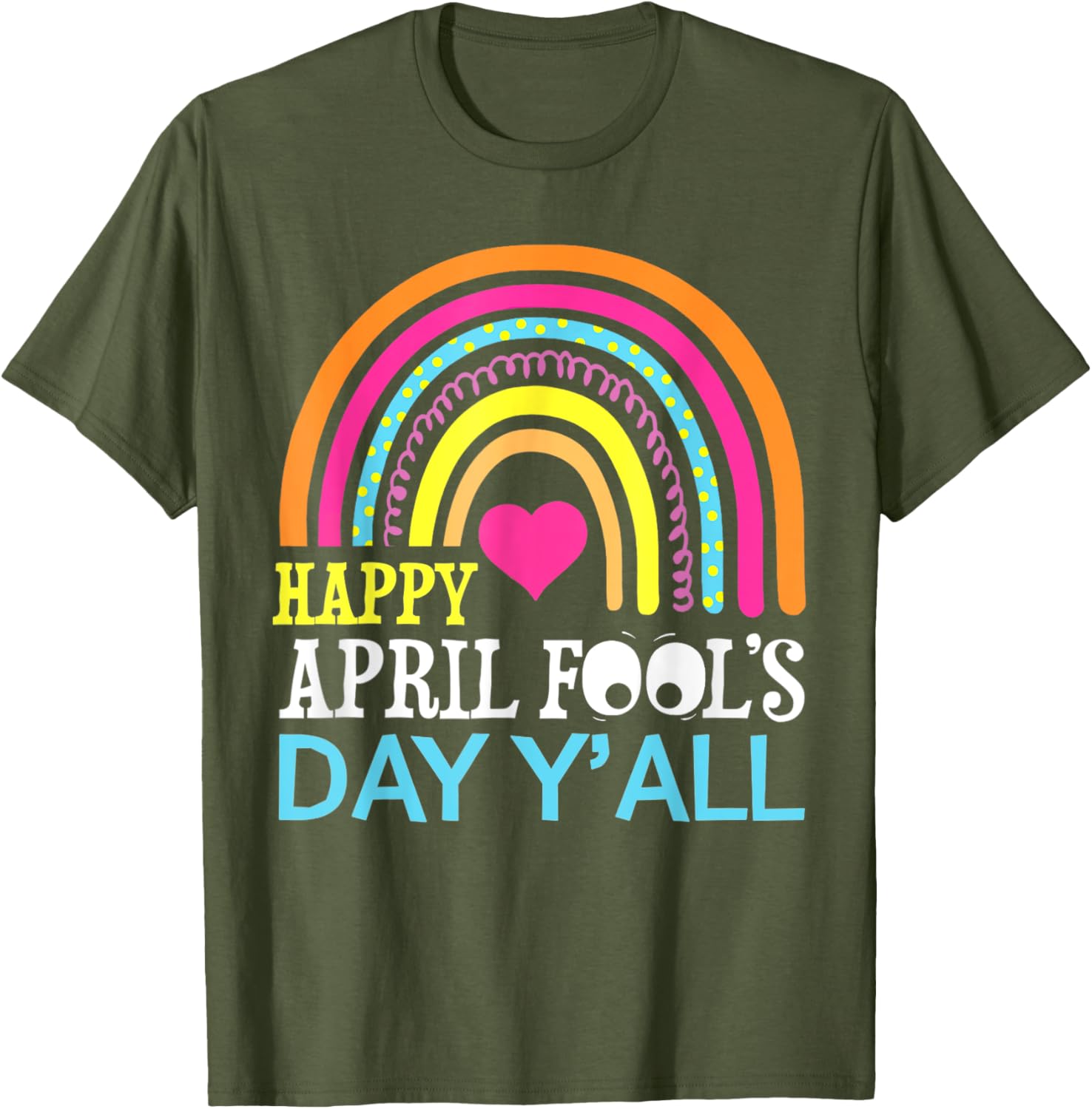 Funny Rainbow April Fools Day T-Shirt for a Happy Celebration - 17