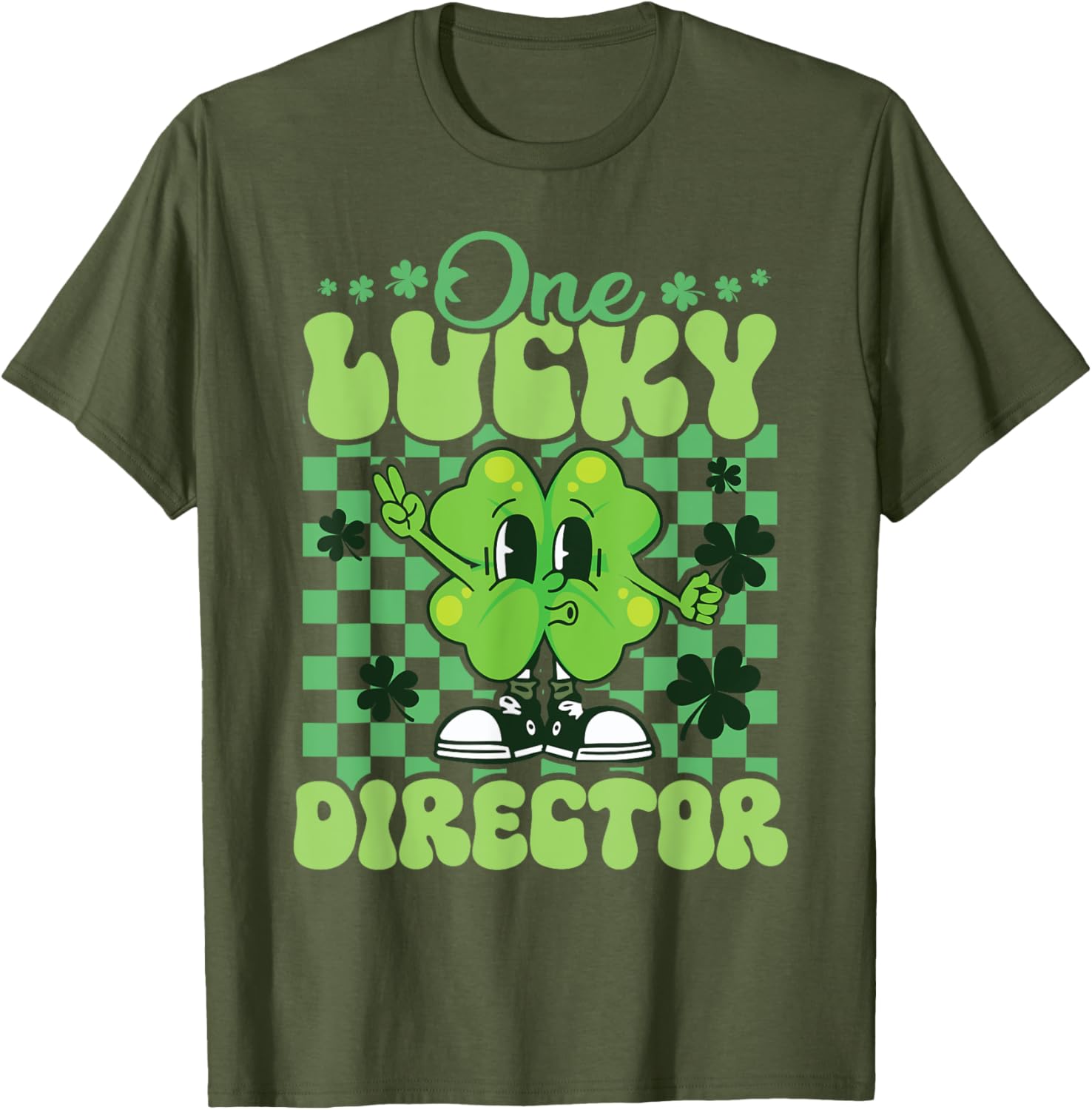 One Lucky Director T-Shirt for Fun and Trendy Casual Outfits - 3