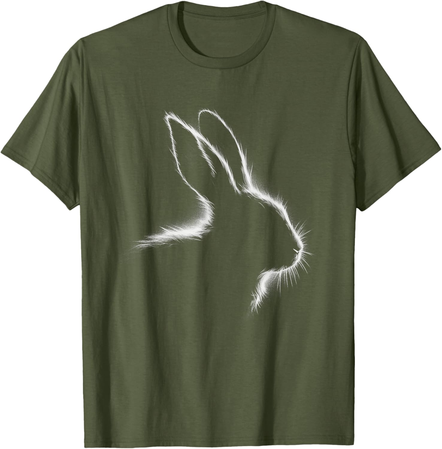 Rabbit Design Artwork Bunny Lovers T-Shirt for Cute Animal Enthusiasts - 4