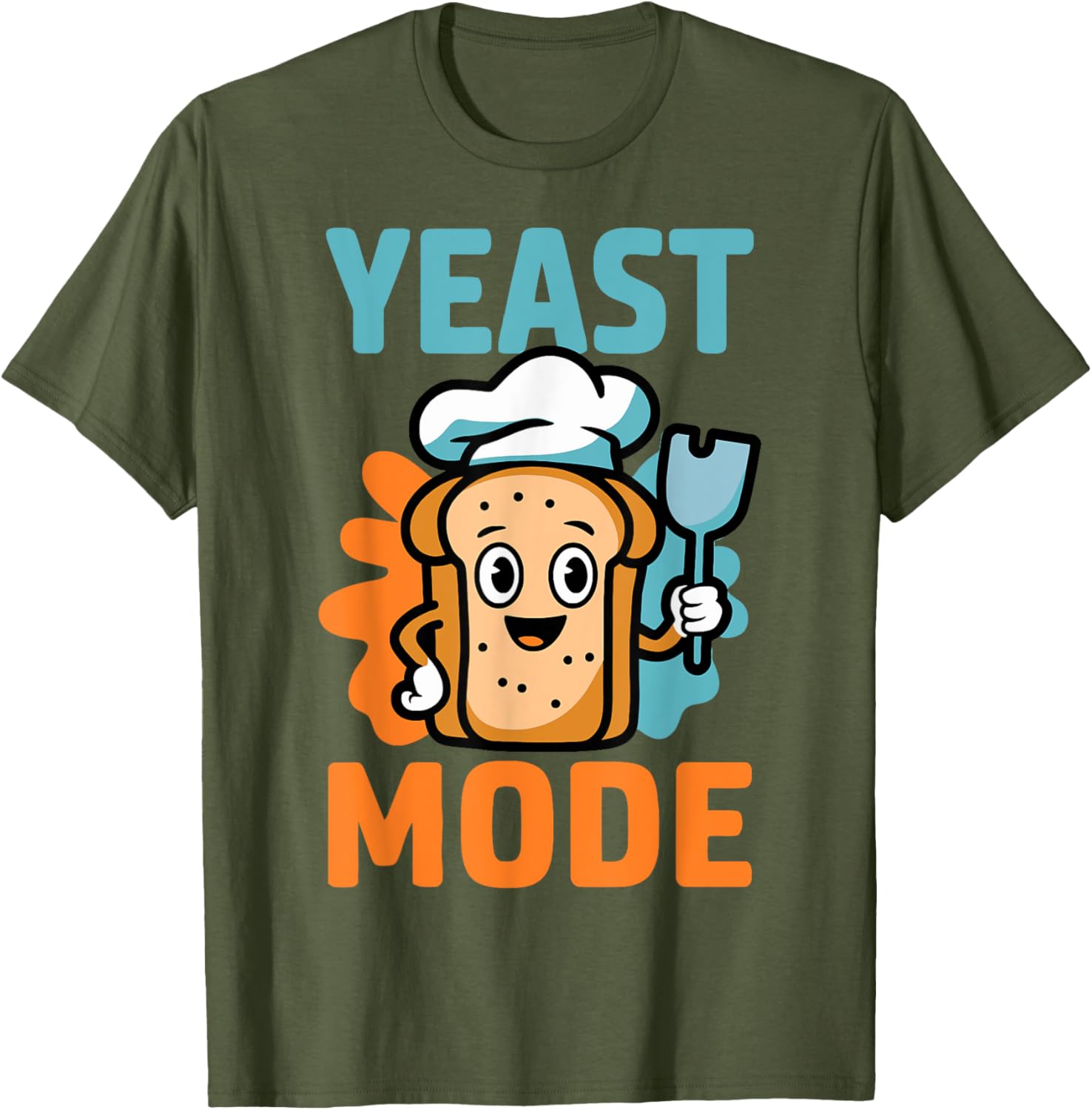 Yeast Mode Pastry Chef Sourdough Baker T-Shirt for Baking Lovers - 20