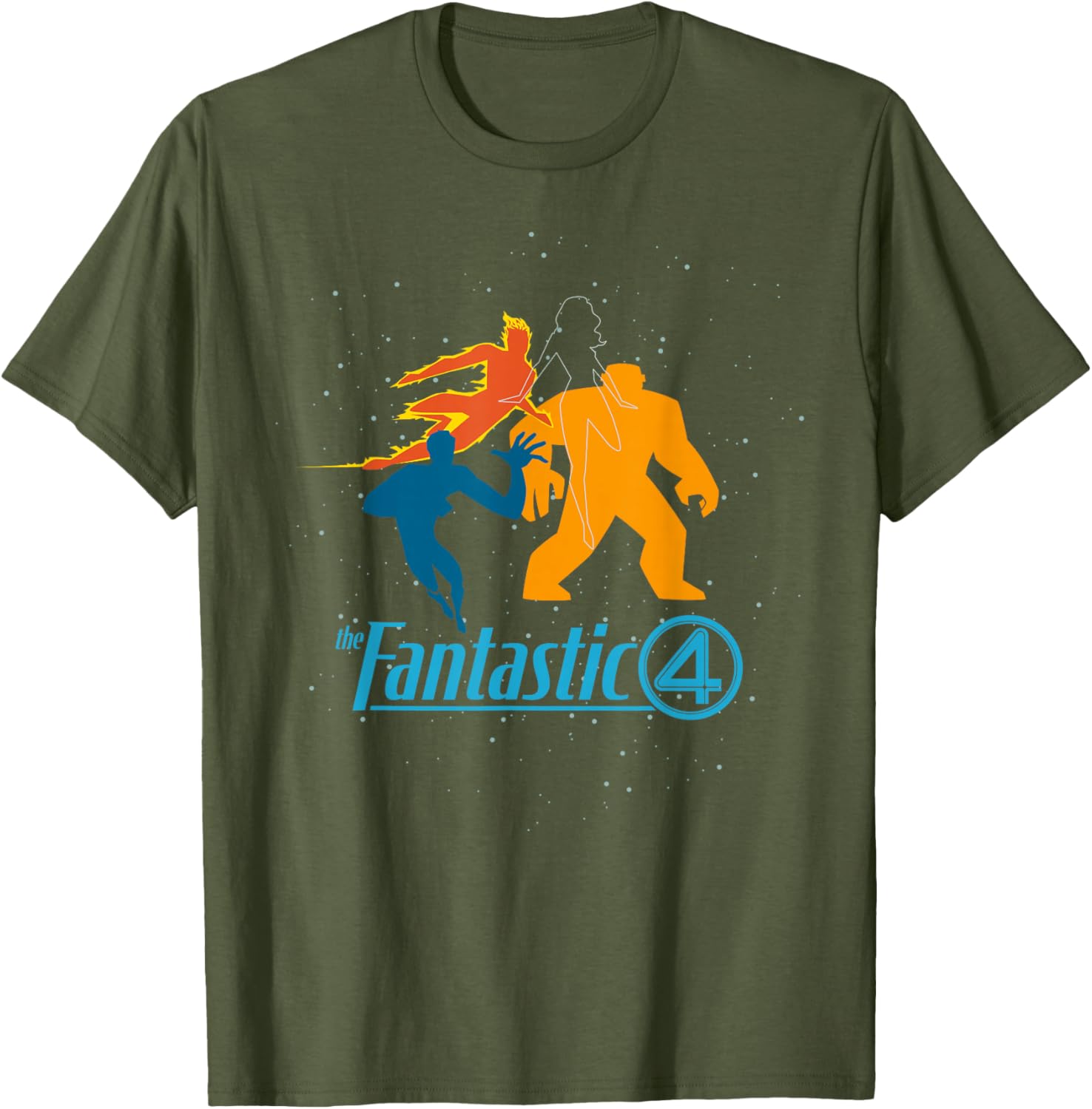 Marvel Studios Fantastic Four Team Logo T-Shirt for Fans and Collectors - 6