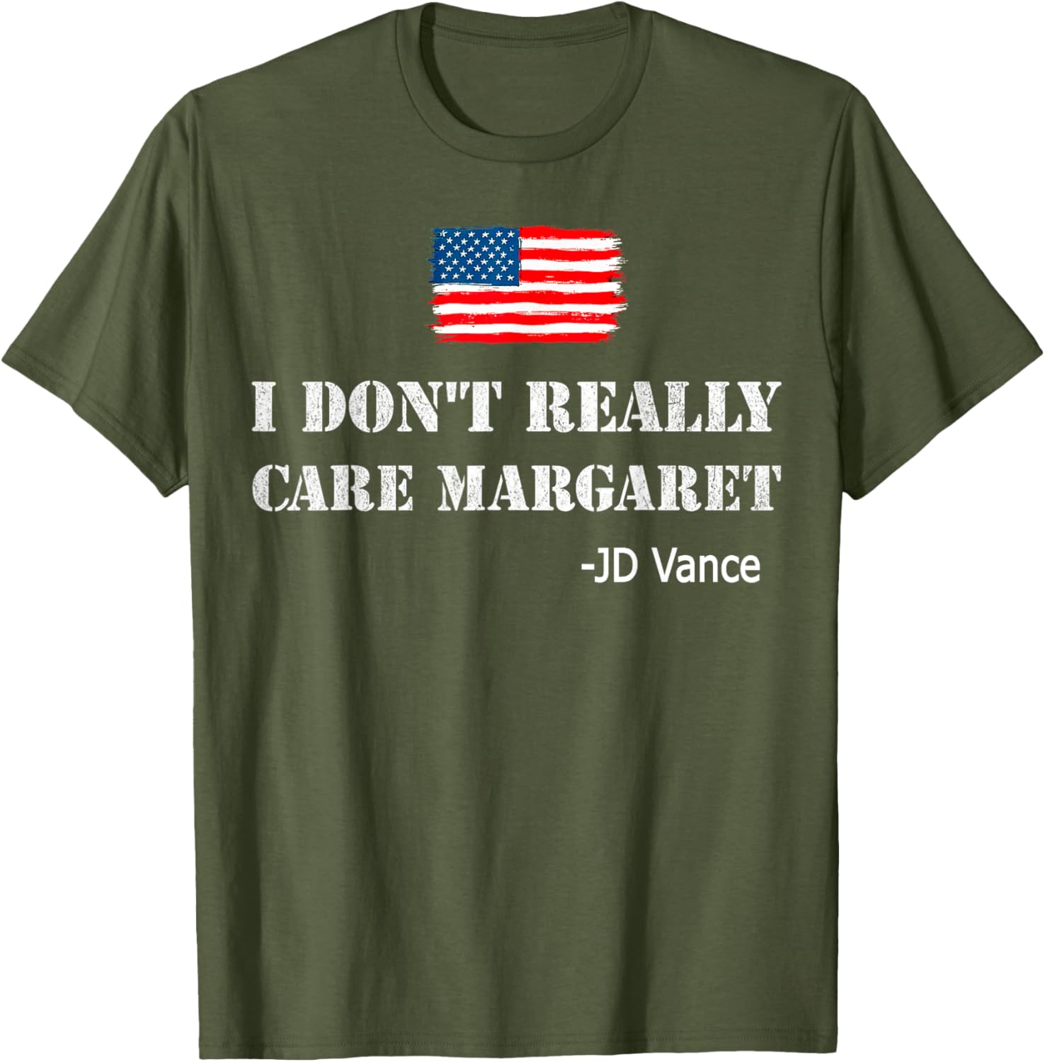 Funny Minimalist I Don't Really Care Margaret JD Vance T-Shirt for Fans - 2