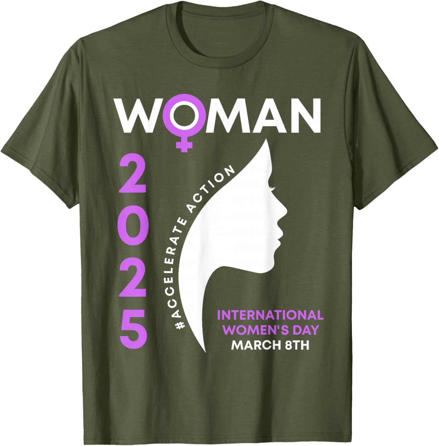 International Women's Day 2025 Action T-Shirt for Empowering Women - 27