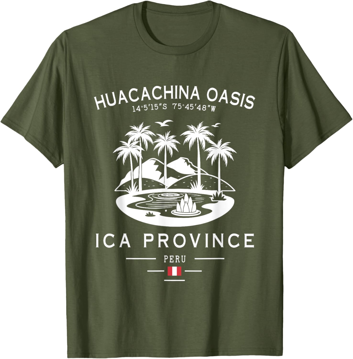 Huacachina Oasis T-Shirt Perfect for Adventure Lovers in the Peruvian Desert - 3