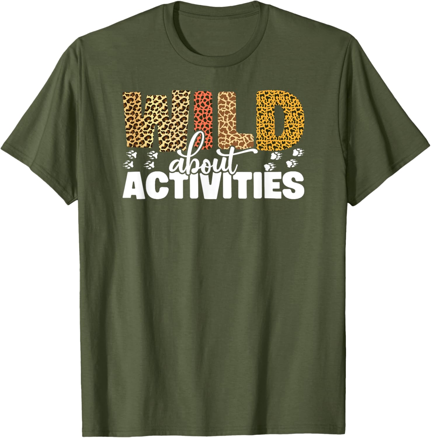 WILD About ACTIVITIES Leopard T-Shirt for Fun Outdoor Adventures - 4