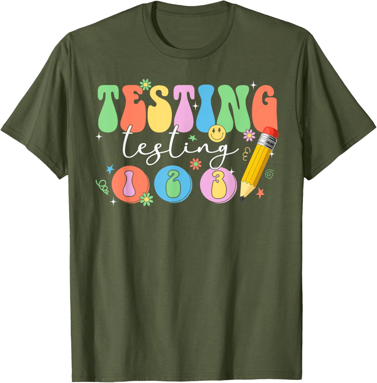 Test Day STAAR Exam Teacher Student T-Shirt for Fun Classroom Spirit - 9