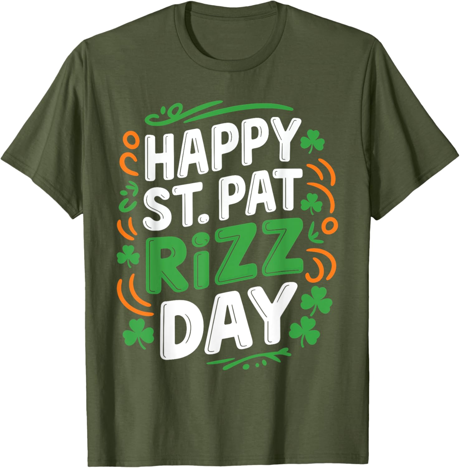 Happy St Pat Rizz Day St Patrick's Day Irish T-Shirt for Celebration - 25