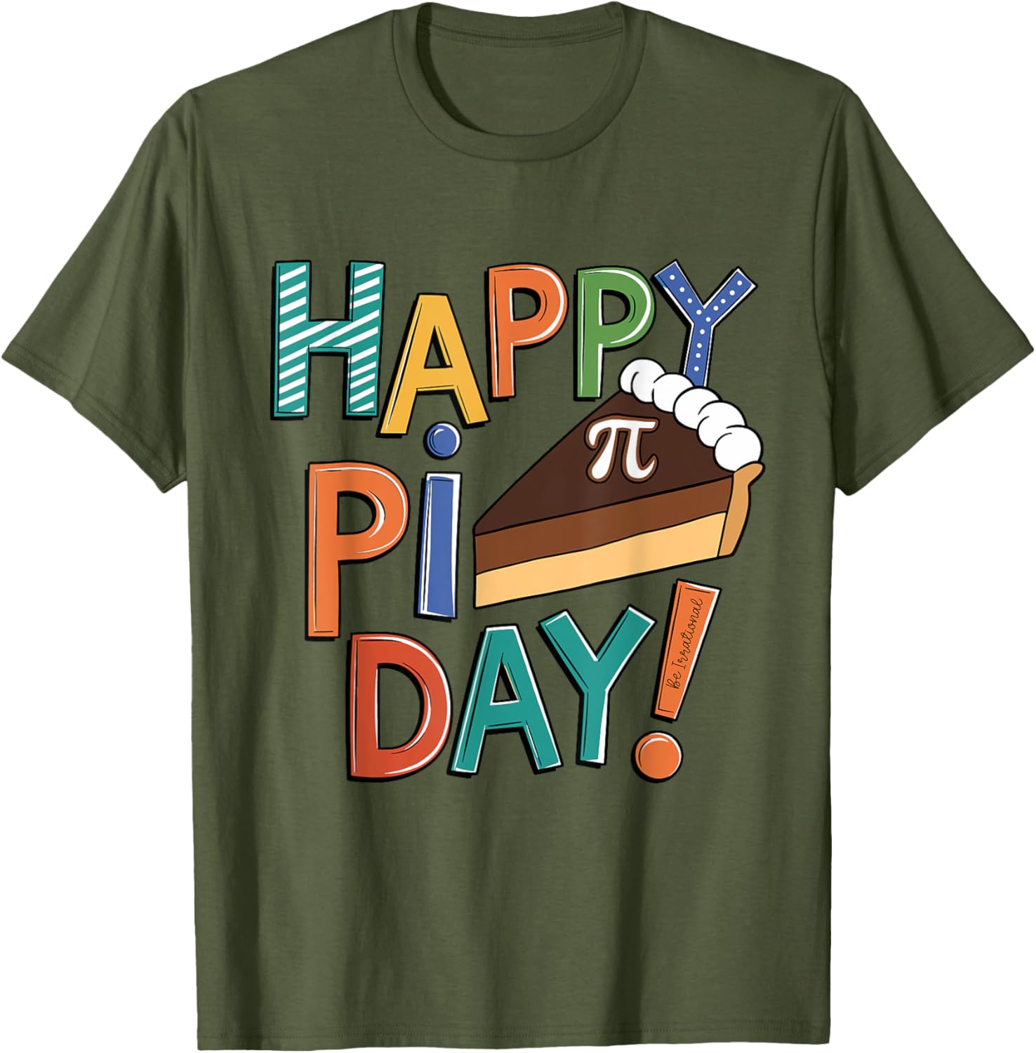 Happy Pi Day 3.14 Math Humor T-Shirt for Teachers and Kids - 10