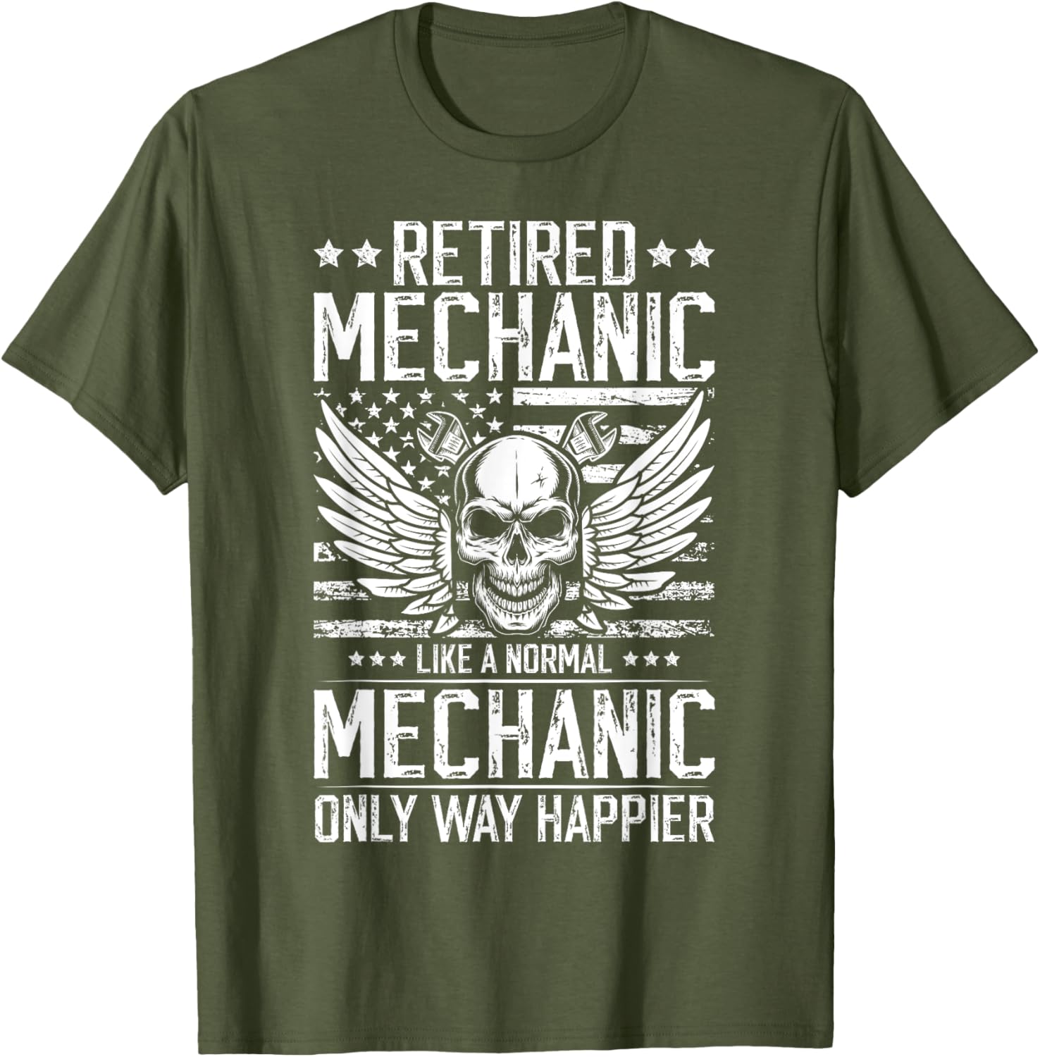 Funny Retired Mechanic T-Shirt for a Hilarious Retirement Gift - 9