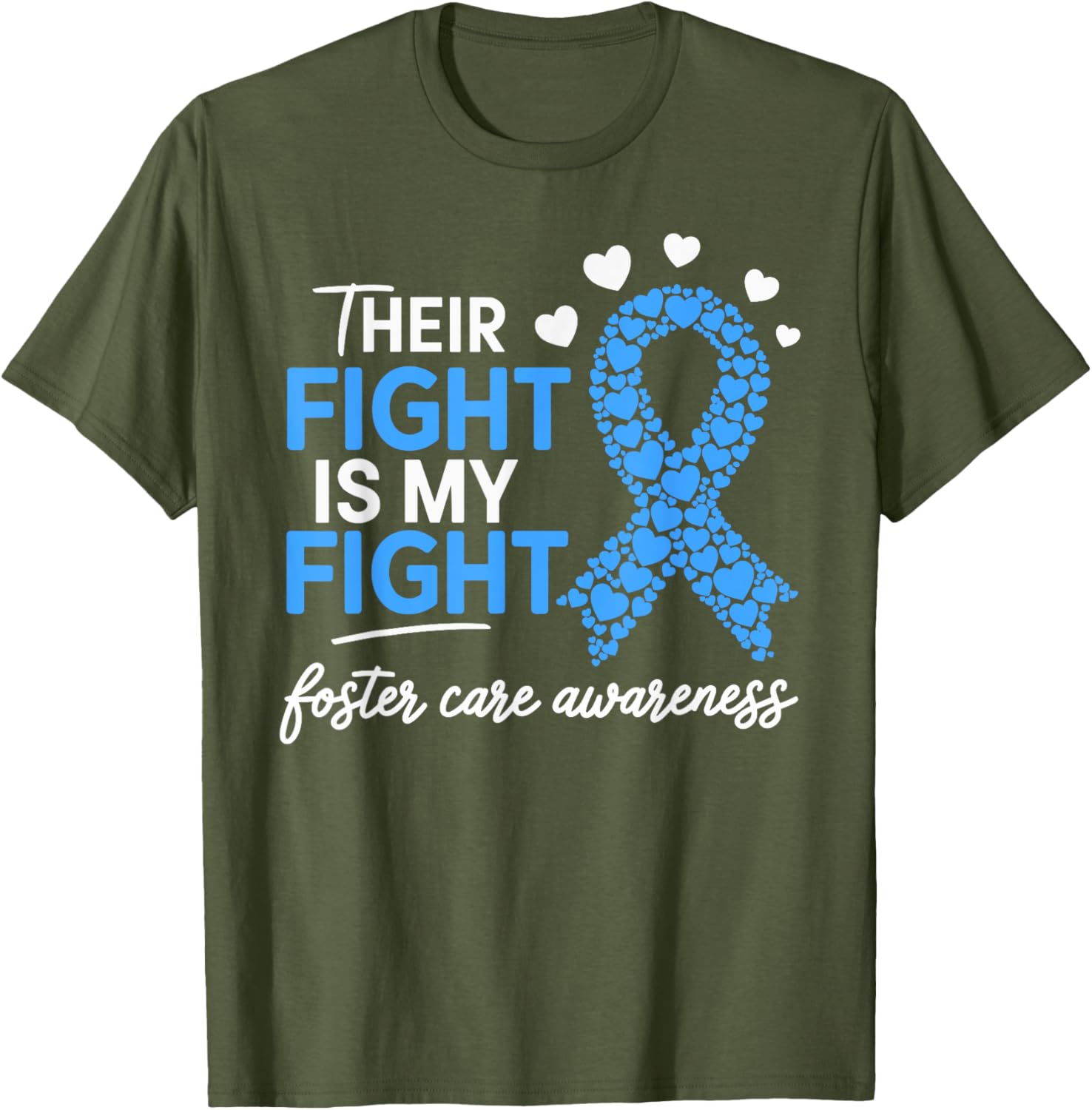 Foster Care Awareness T-Shirt for May - Support and Raise Awareness - 15