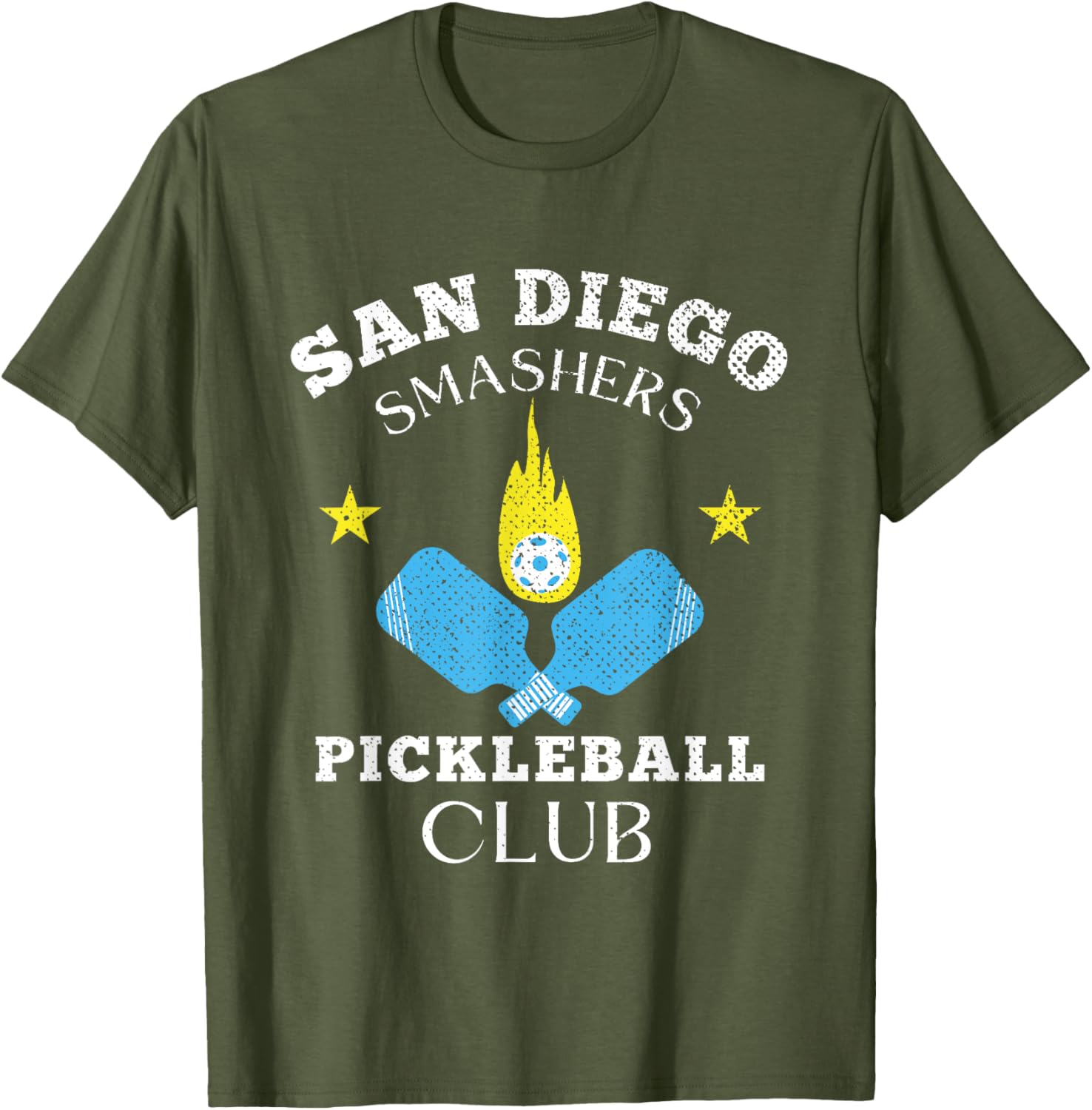 Pickleball Club Smashers T-Shirt for San Diego Fans and Players - 4