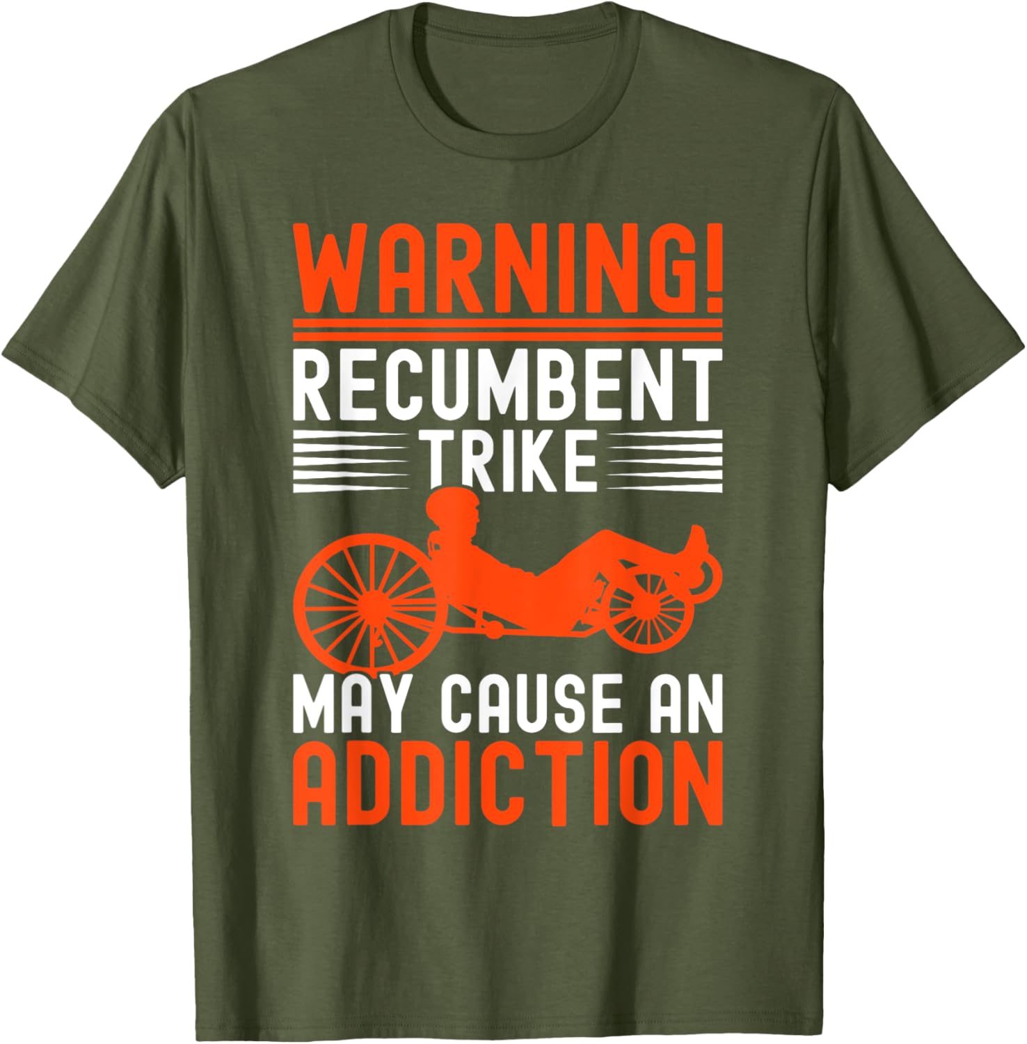 Recumbent Trike Cycling T-Shirt for Cycling Enthusiasts and Riders - 2