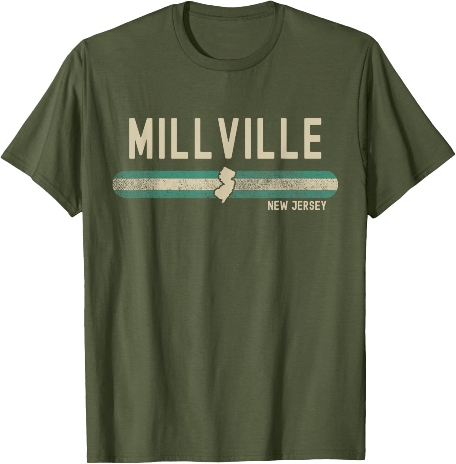 Millville NJ 80s Style T-Shirt for Nostalgic Travel Enthusiasts - 10