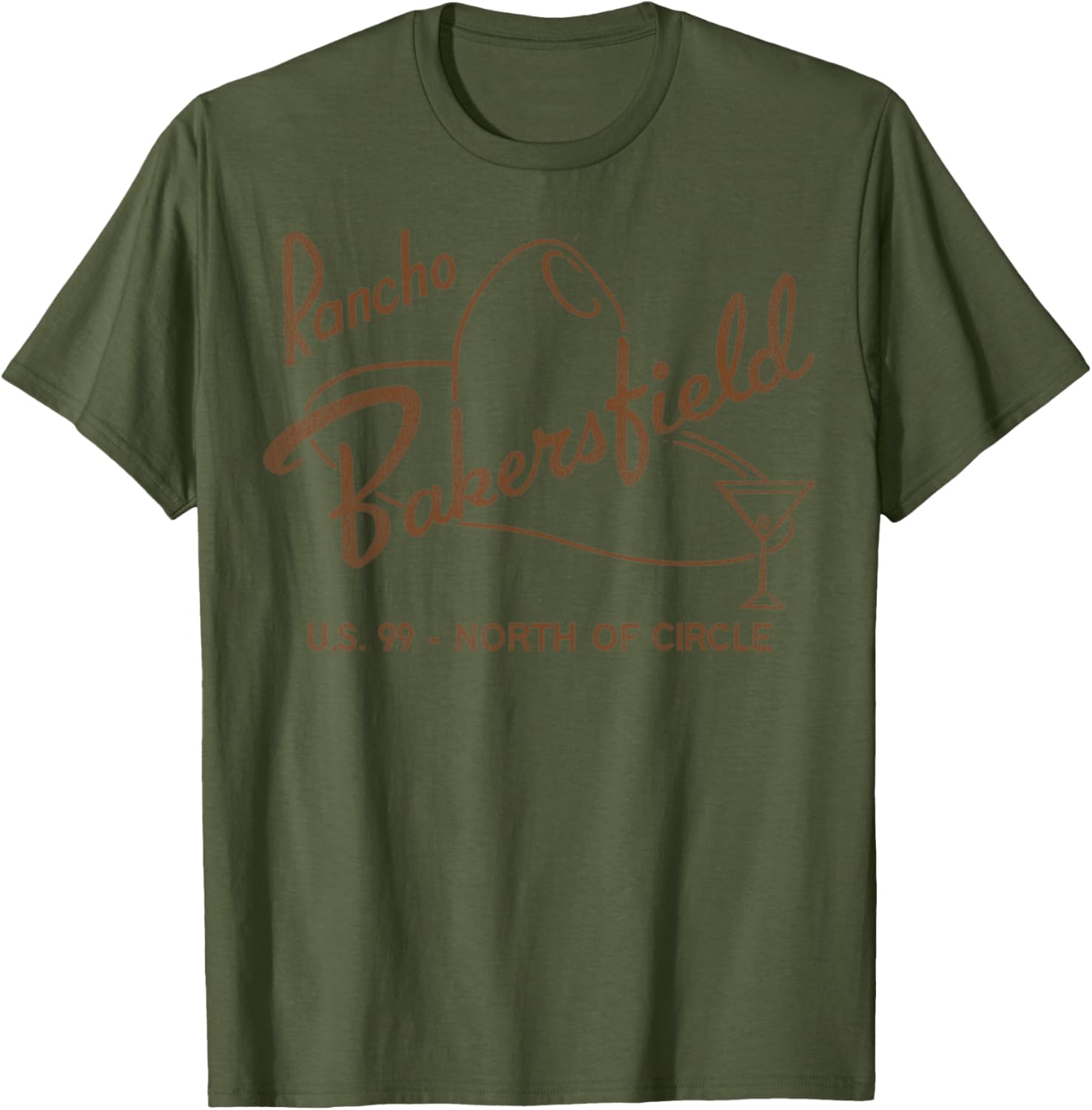 Vintage Rancho Bakersfield Retro Motel T-Shirt for California Lovers - 28