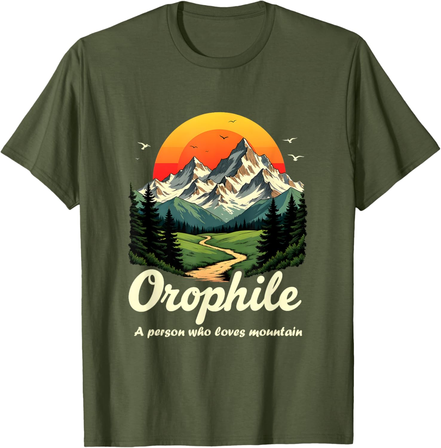 Mountain Lover T-Shirt for Outdoorsy Orophiles - Nature Gift Idea - 22