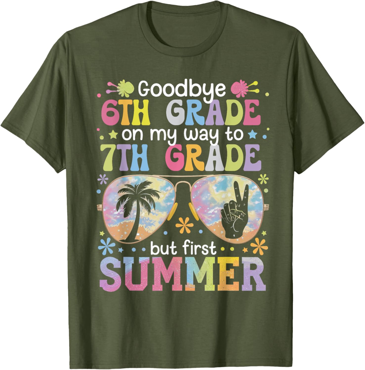 Goodbye 6th Grade T-Shirt Perfect for Last Day of School Celebrations - 13