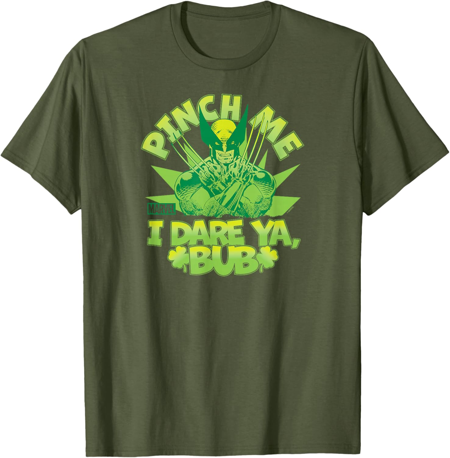 Wolverine St. Patrick's Day Pinch Me T-Shirt for Festive Fun - 5