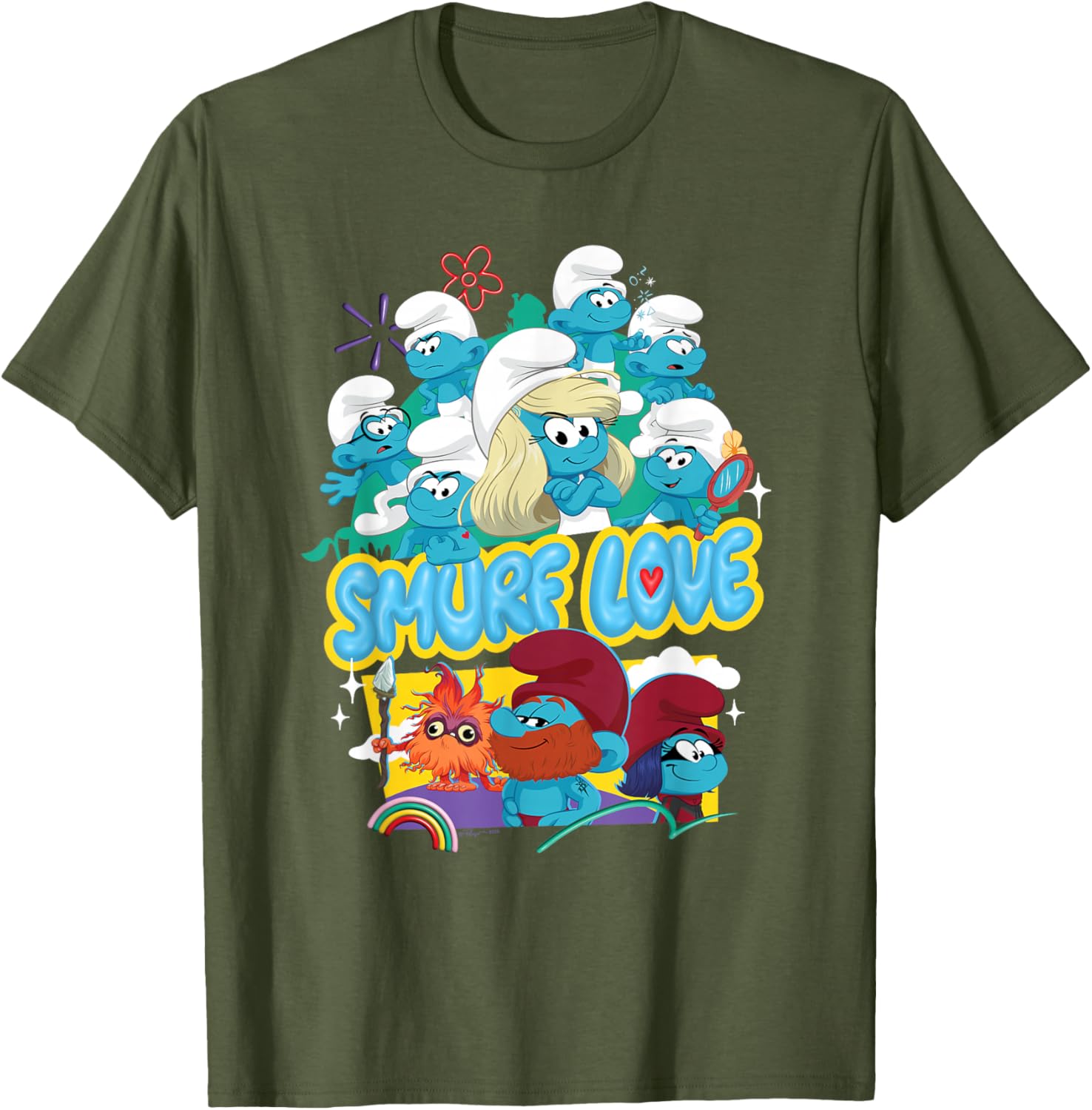 Smurfs Movie Smurf Love T-Shirt for Fun and Stylish Fans - 5