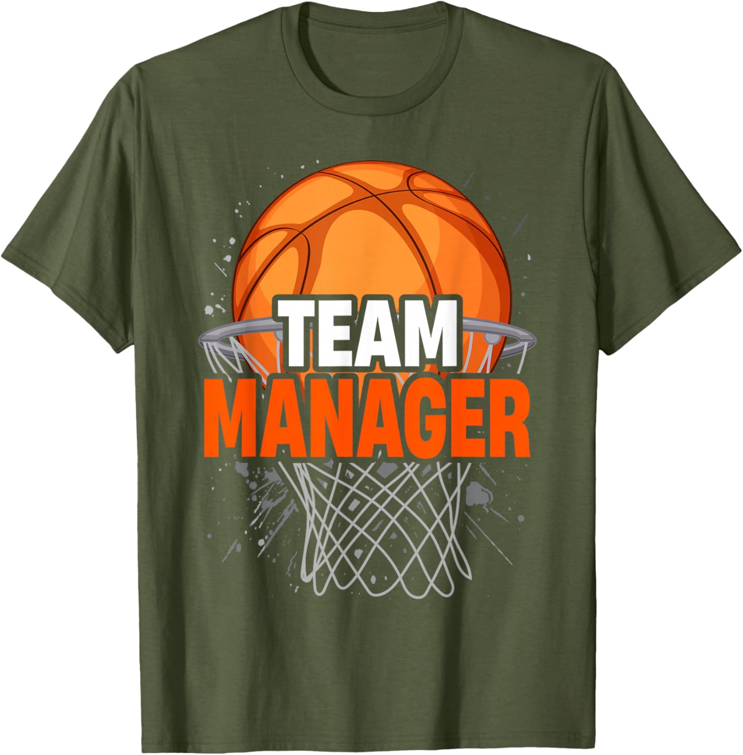 Basketball Team Manager T-Shirt for Sports Game Lovers and Fans - 7