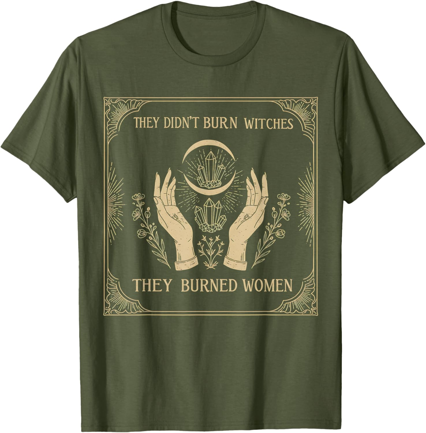 They Didn’t Burn Witches T-Shirt - Empowering Women's Apparel - 3