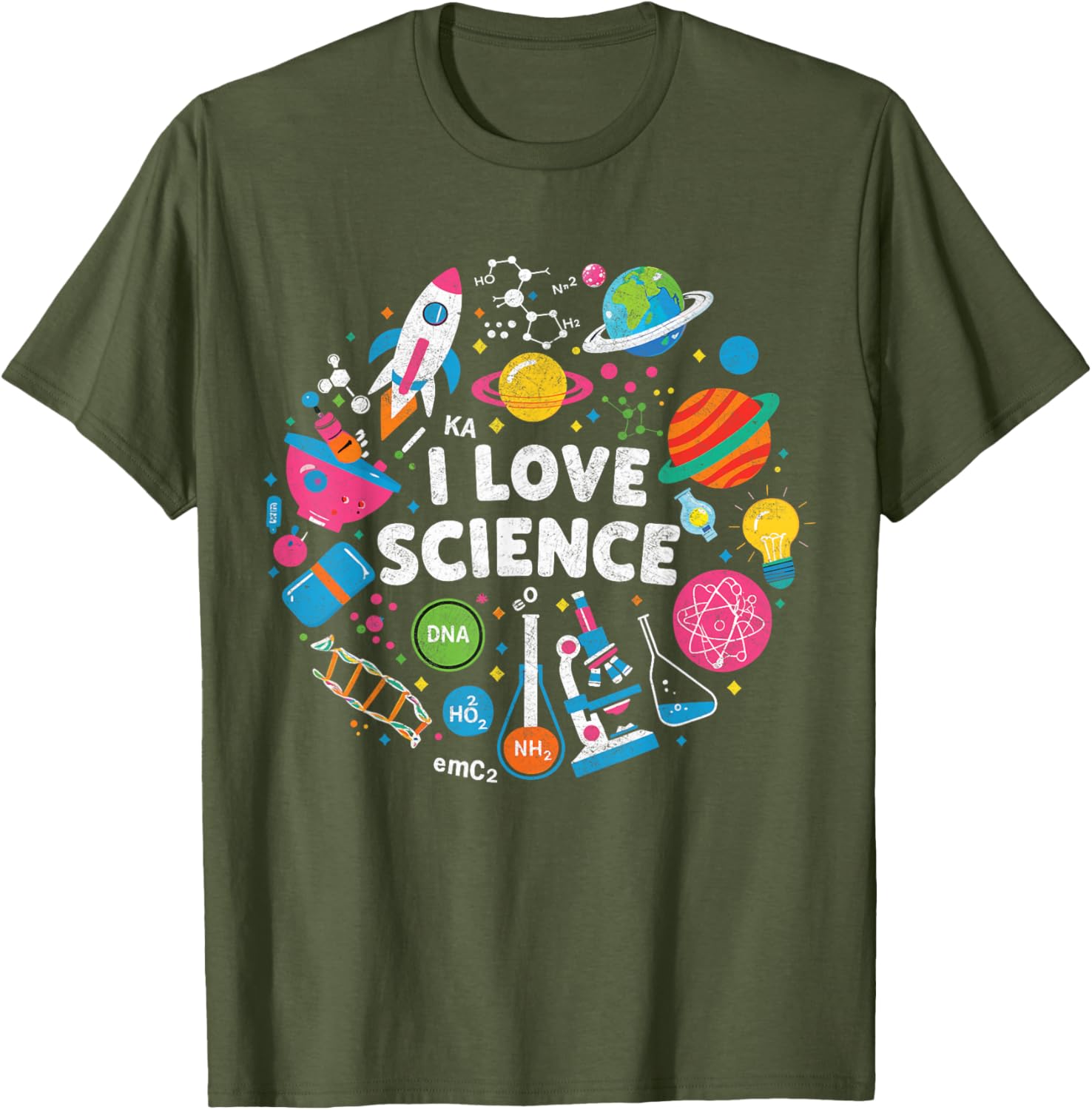 I Love Science T-Shirt for Kids - Perfect Gift for Young Science Lovers - 15