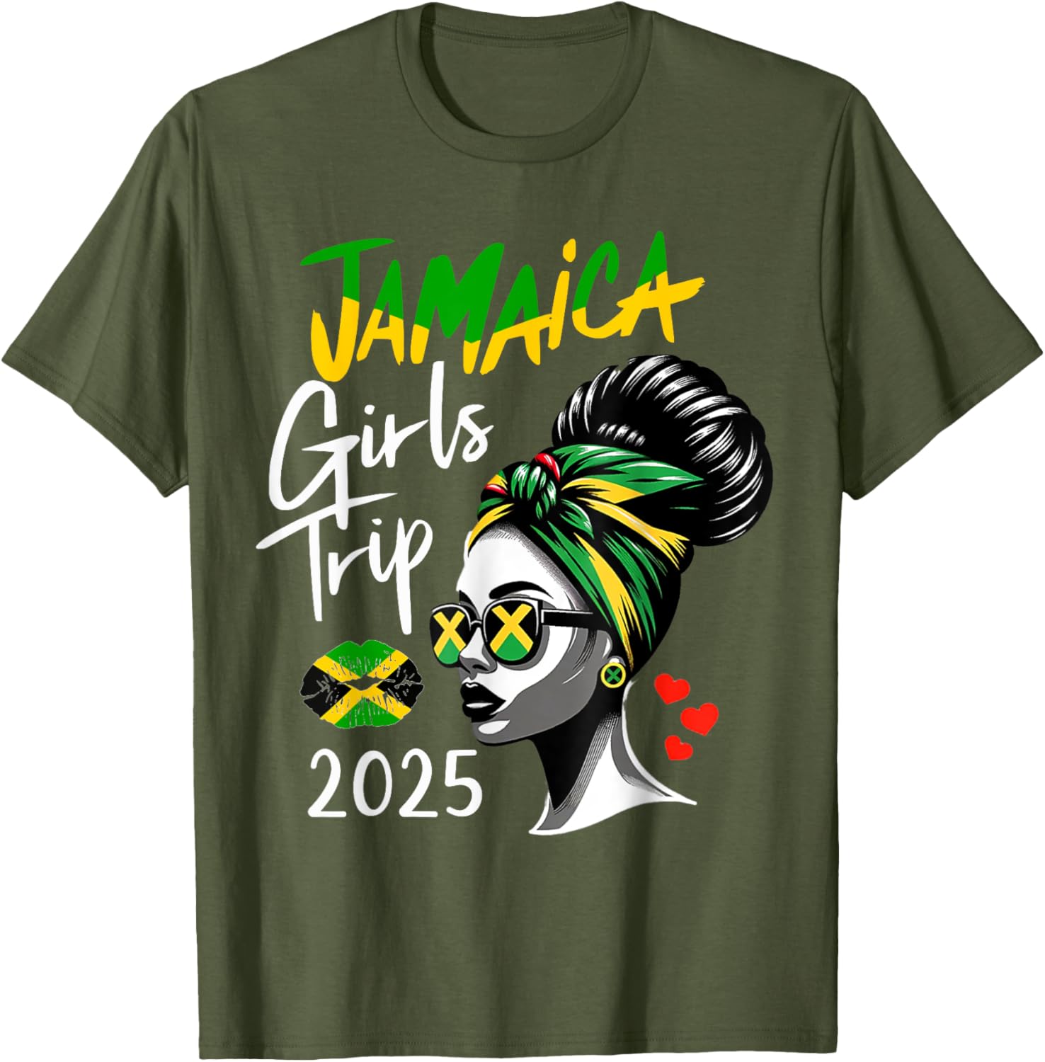 Jamaica Girls Trip 2025 Matching Summer Vacation T-Shirt for Women - 9