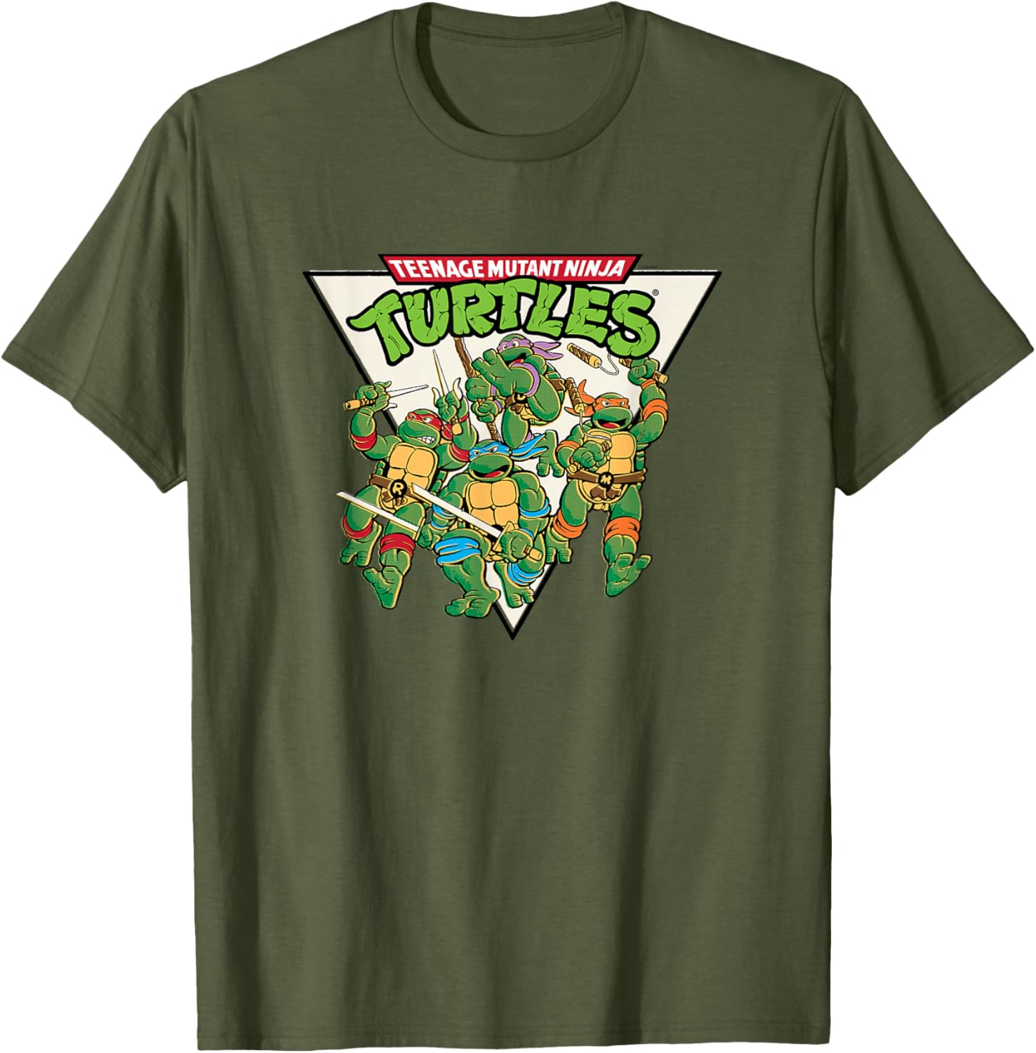 Teenage Mutant Ninja Turtles Triangle T-Shirt for Fun and Style - 3