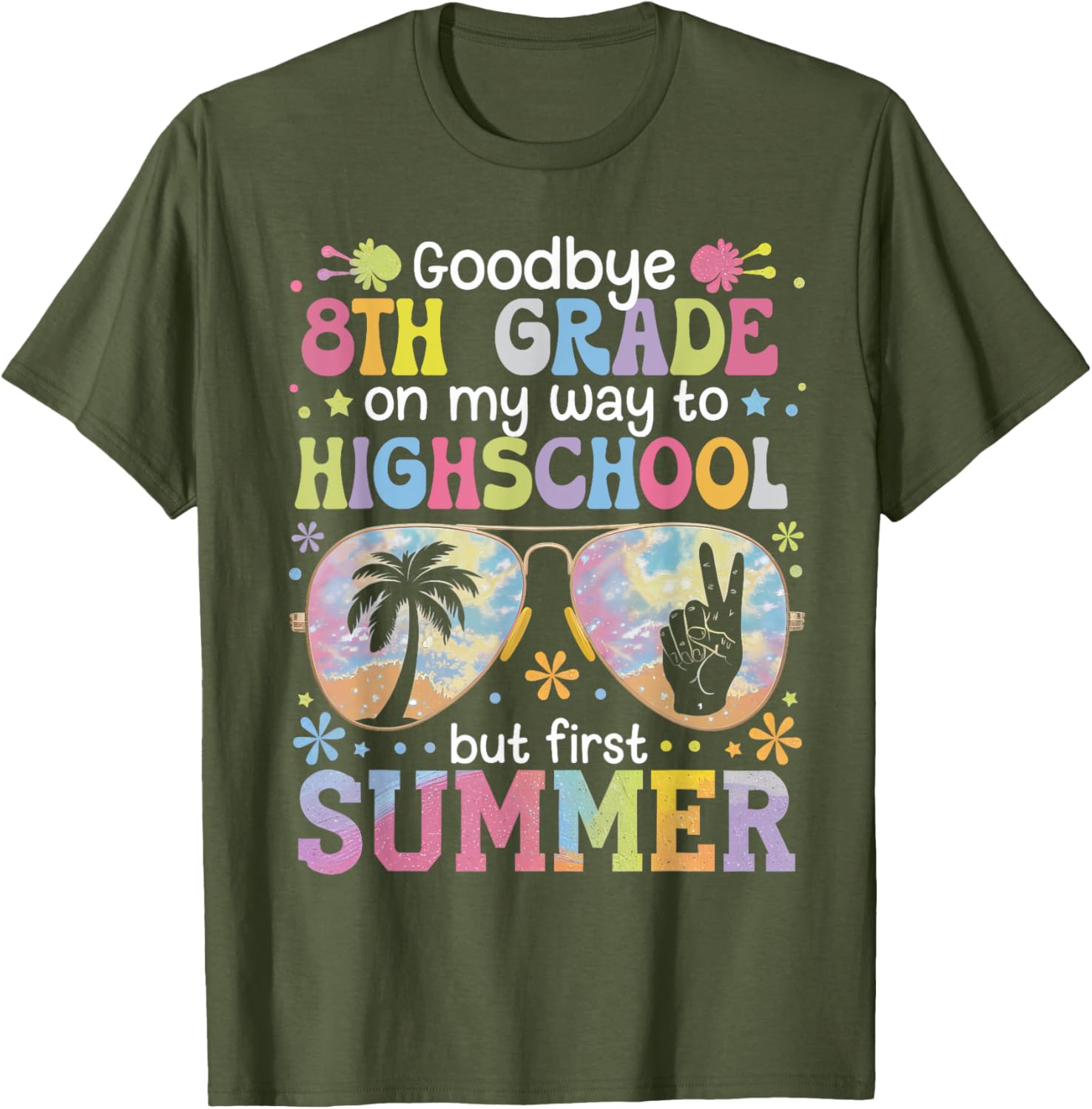 Goodbye 8th Grade T-Shirt for Last Day of School Celebrations - 12