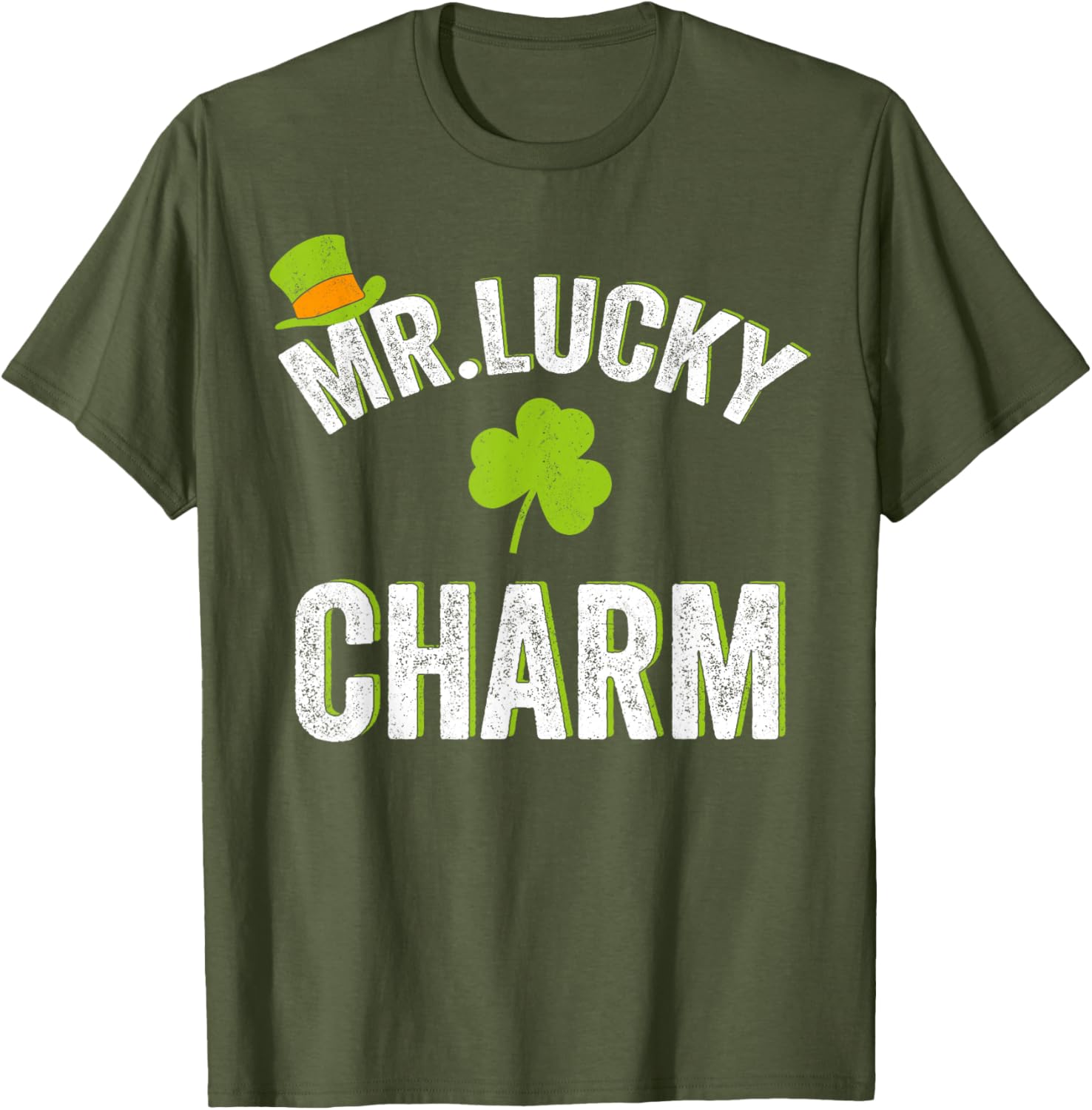 Mr Lucky Charm St Patricks Day T-Shirt for Kids and Men Fun & Festive - 2