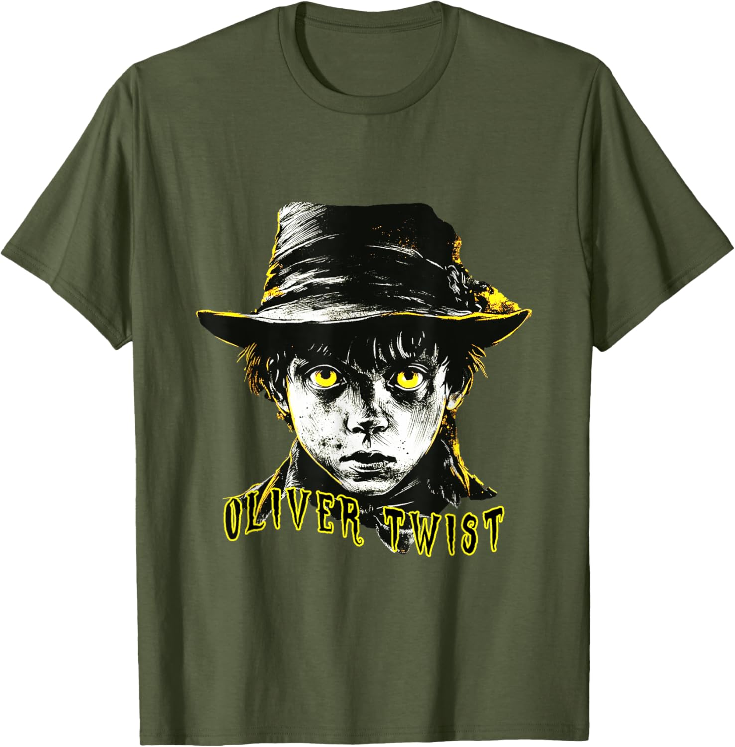Oliver Twist T-Shirt for Fans of Charles Dickens Classic Literature - 1