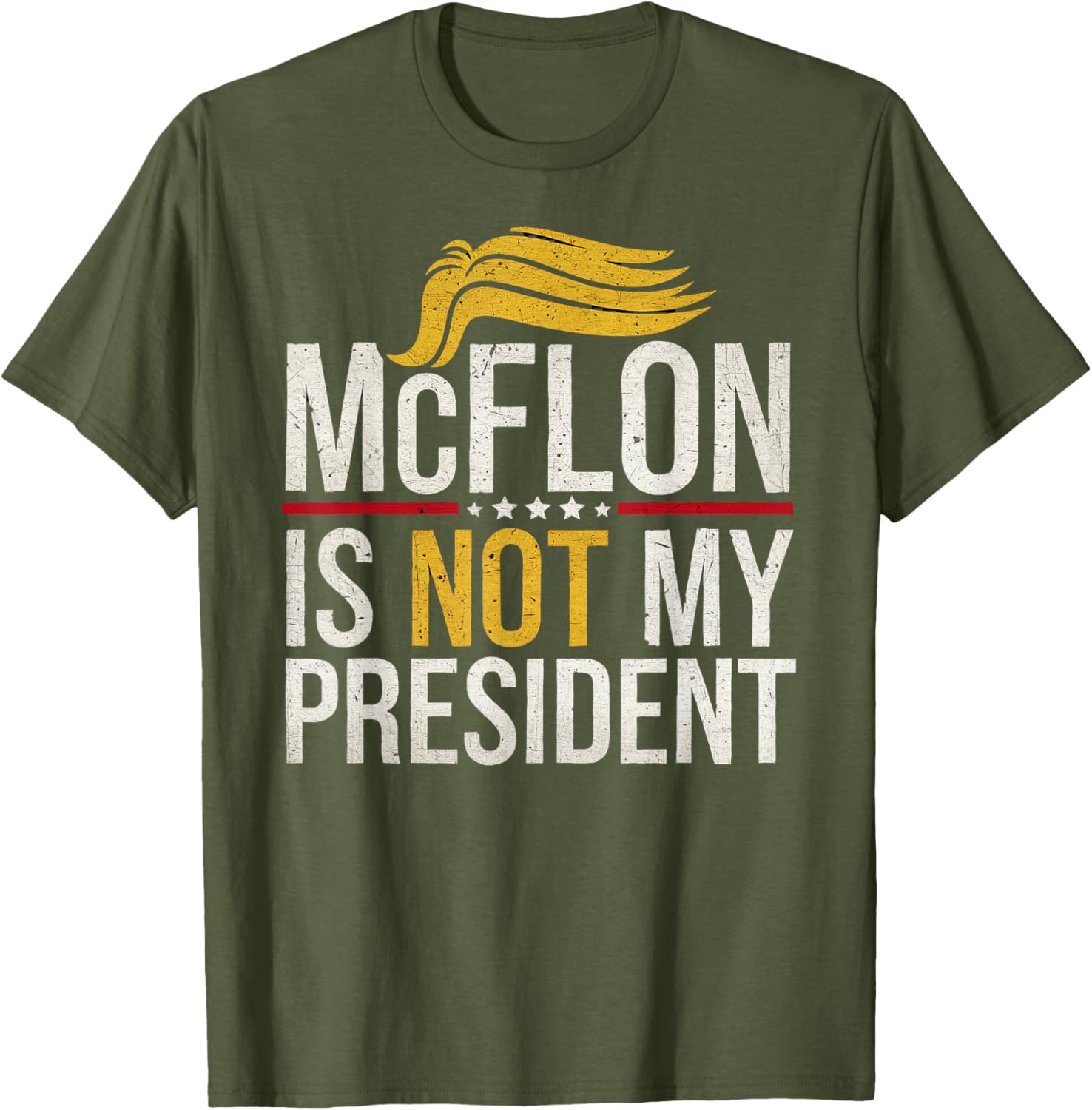 Funny McCellon Is Not My President T-Shirt for Stylish Statement Wear - 8