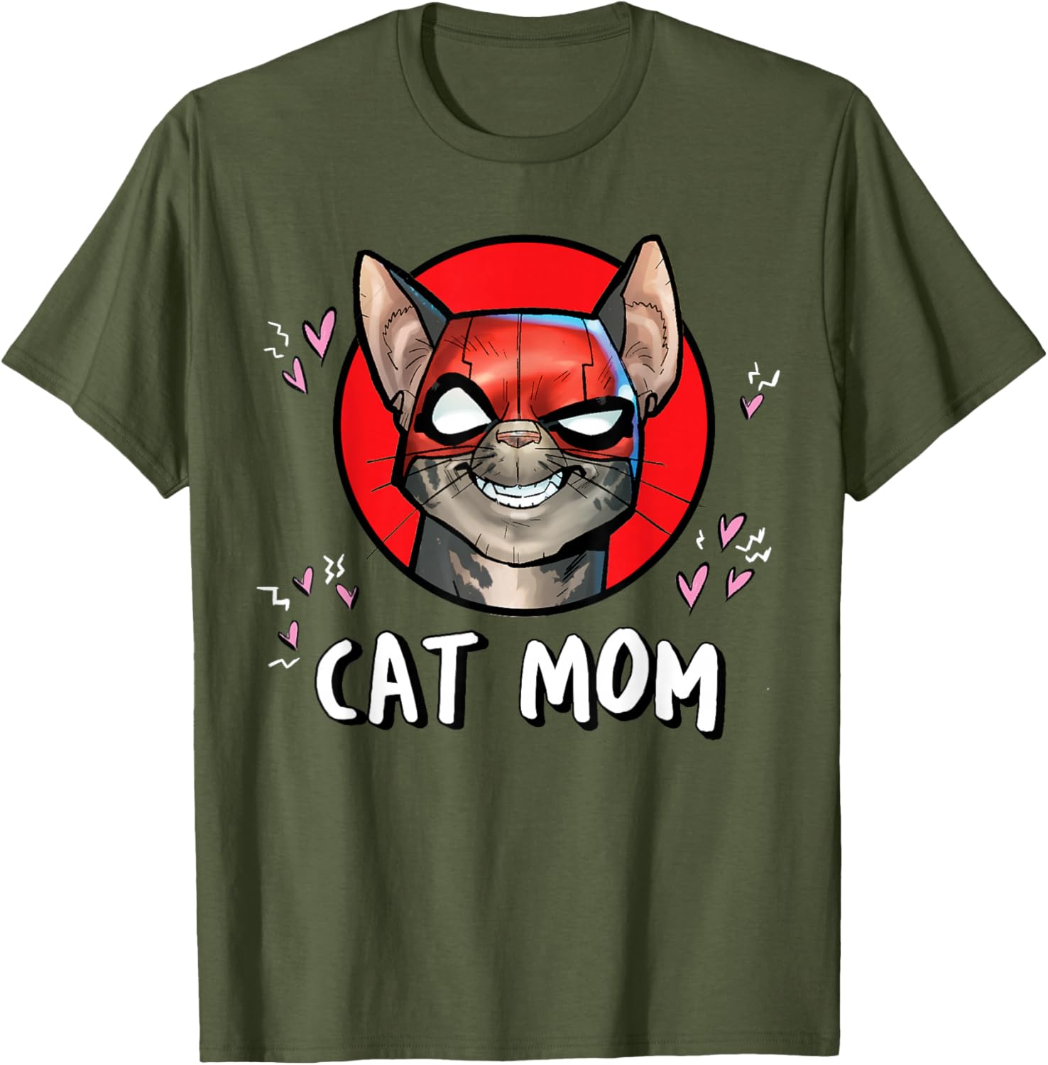 Funny Deadpool Catpool T-Shirt for Cat Moms - Marvel Super Heroes Pet Apparel - 19