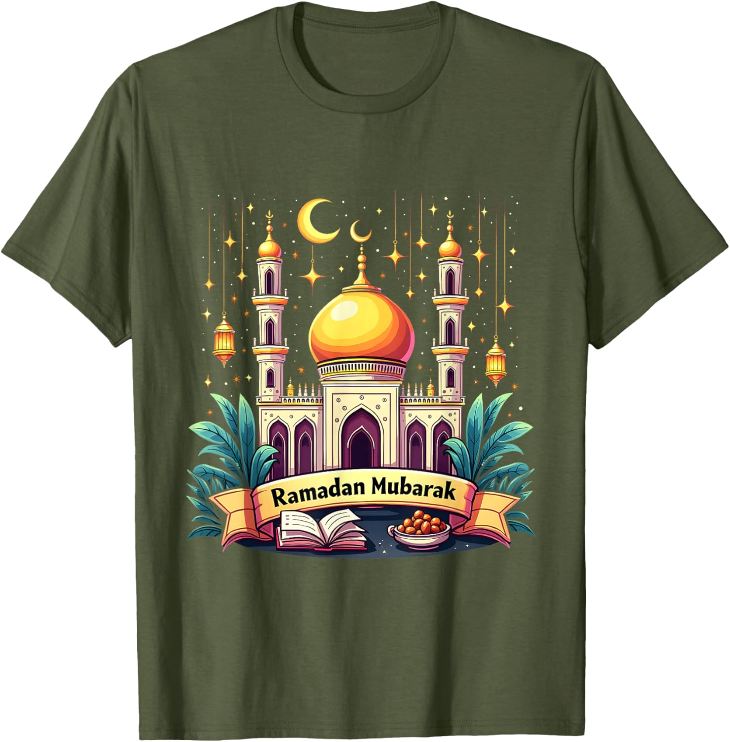 Happy Ramadan Mubarak T-Shirt 2025 Celebrating the Joy of Ramadan - 6