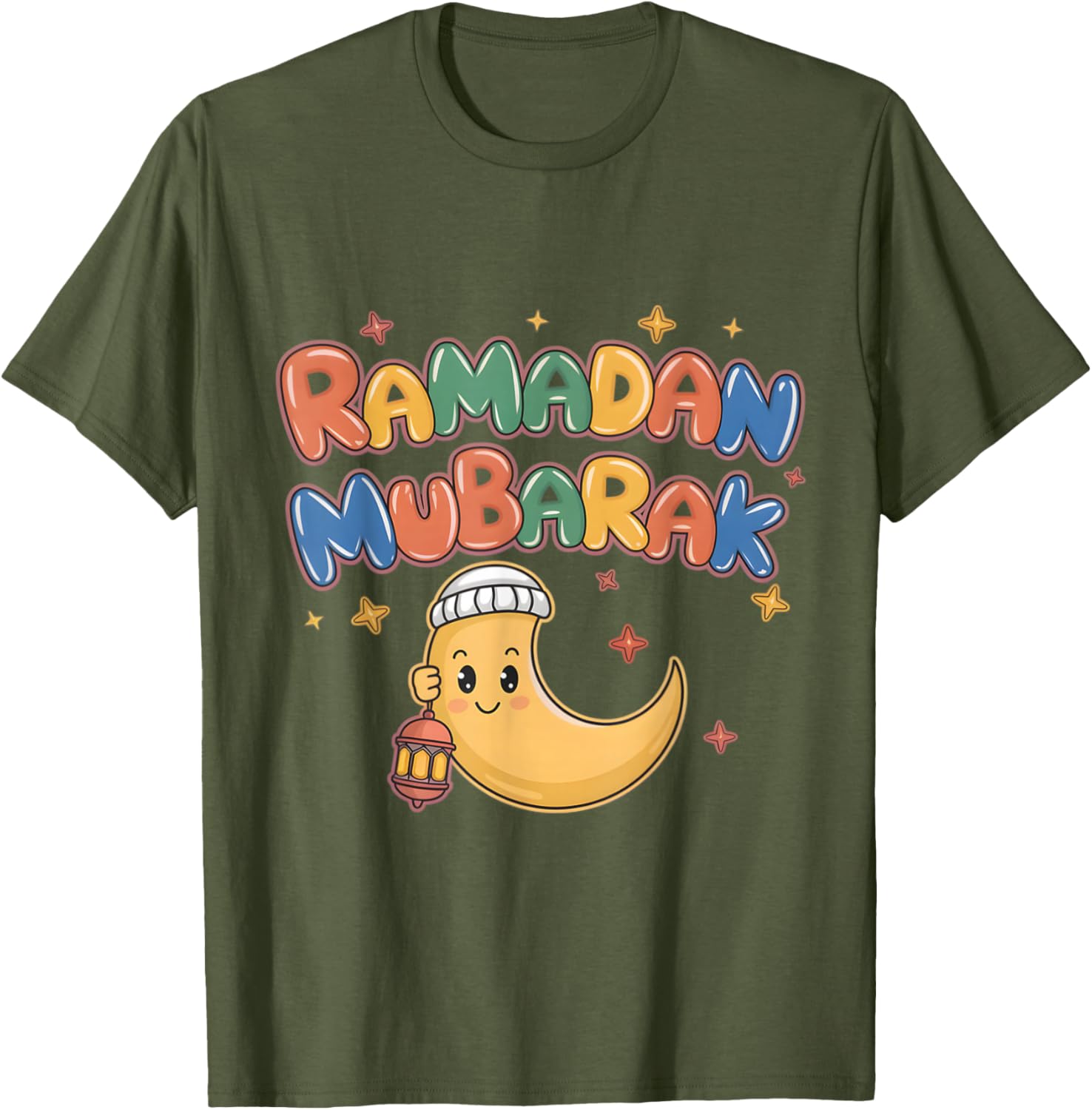Kids Ramadan Mubarak T-Shirt for Boys Stylish Youth Apparel - 26