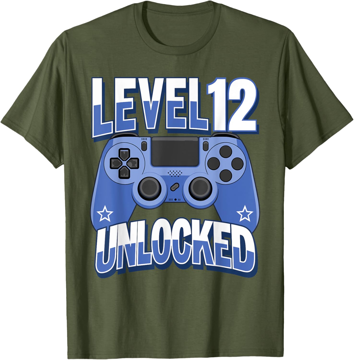 Level 12 Unlocked Funny Video Gamer Tee for 12th Birthday Celebration - 18
