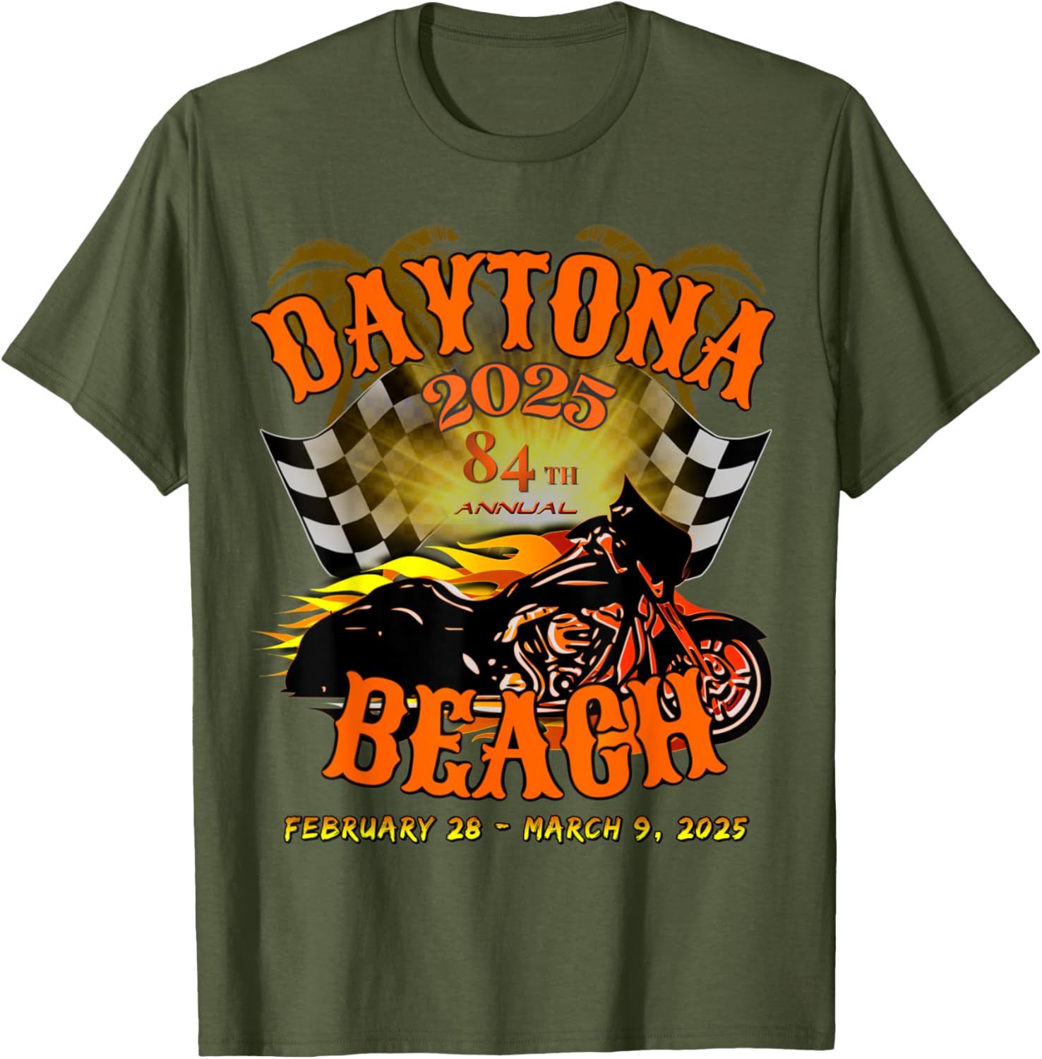 Bike Week 2025 Vintage Rally T-Shirt 84th Annual Event Apparel - 3