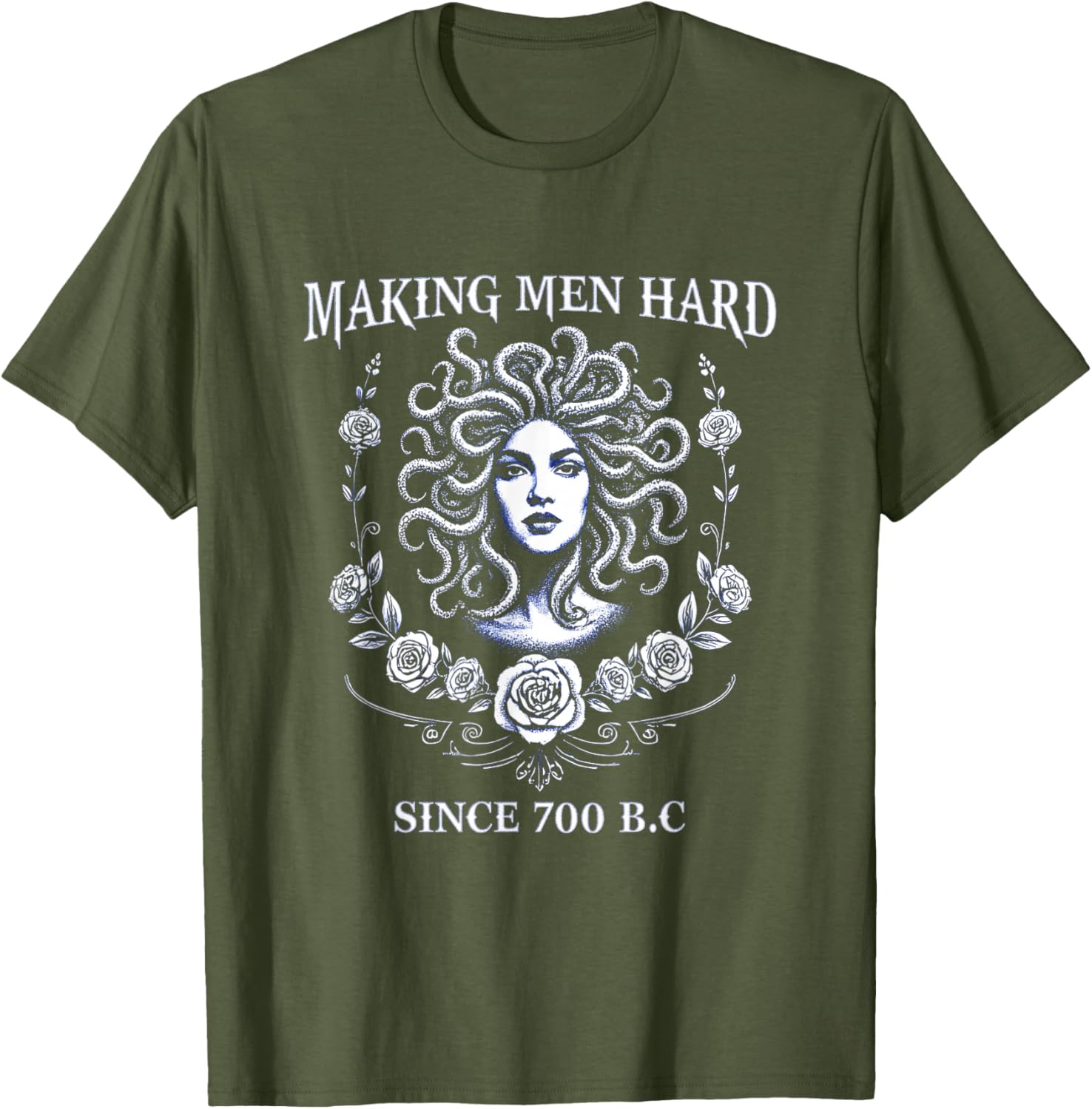 Medusa Tee Making Men Bold Since 700 BC Greek Mythology T-Shirt - 5