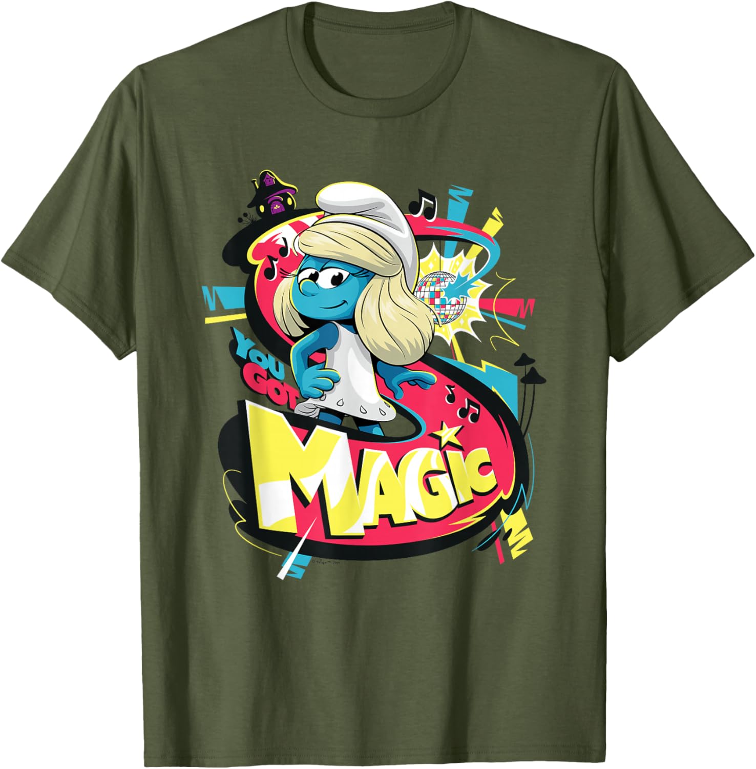 Magic Smurfette T-Shirt for The Smurfs Movie Fans - Fun & Stylish Apparel - 9